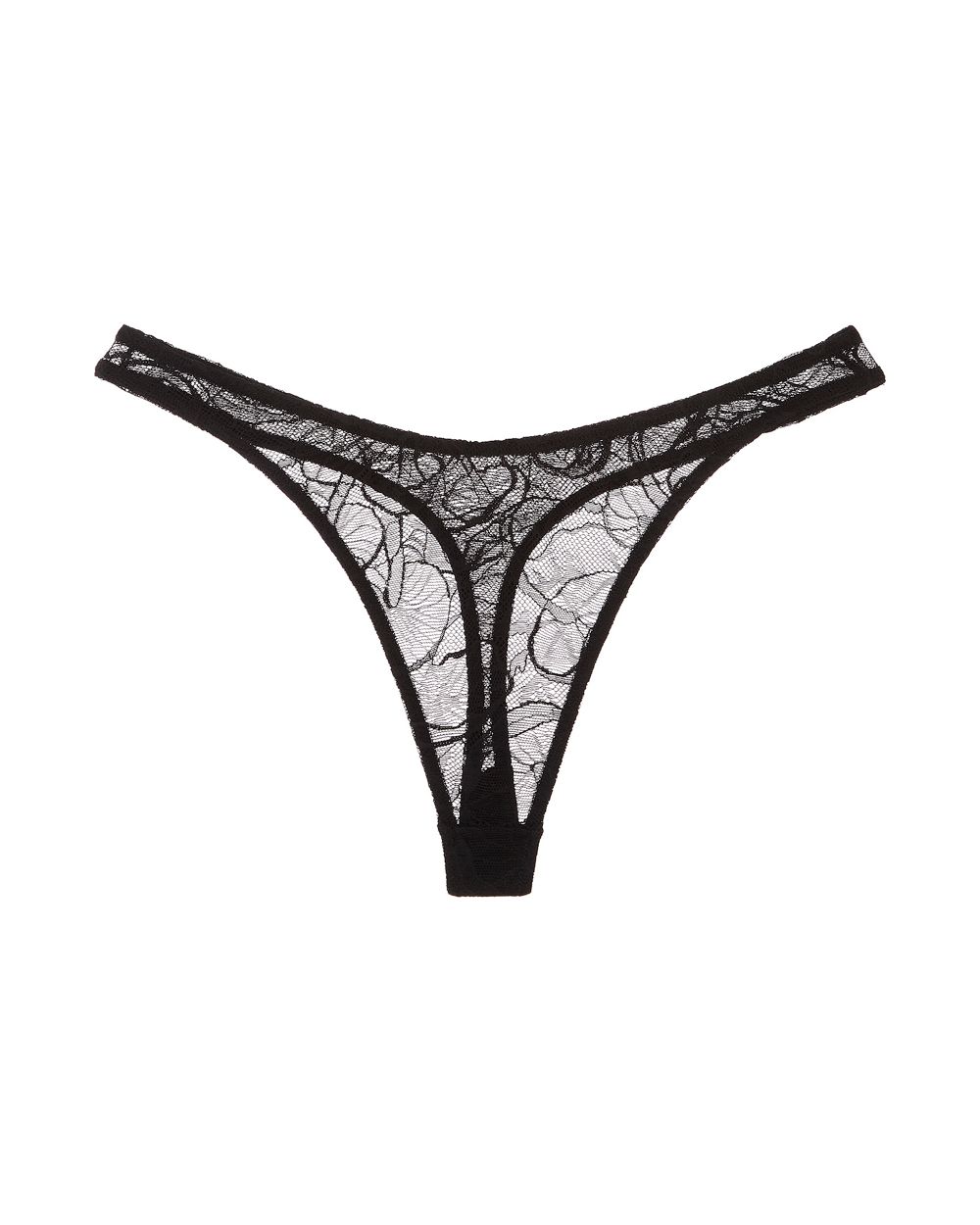 Only Hearts Go Ask Alice Thong in black
