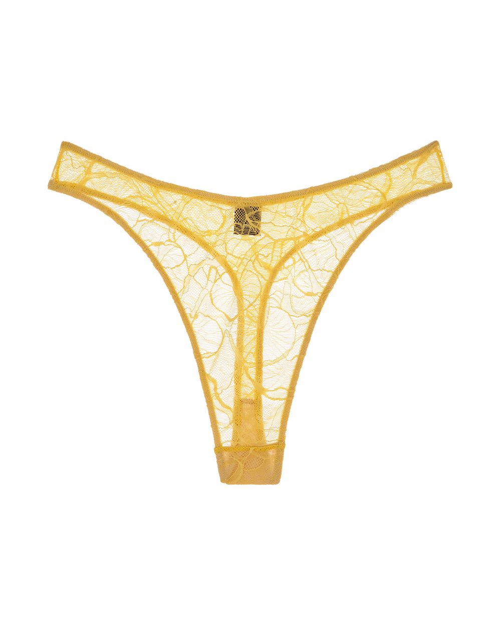Only Hearts Go Ask Alice Thong in yellow