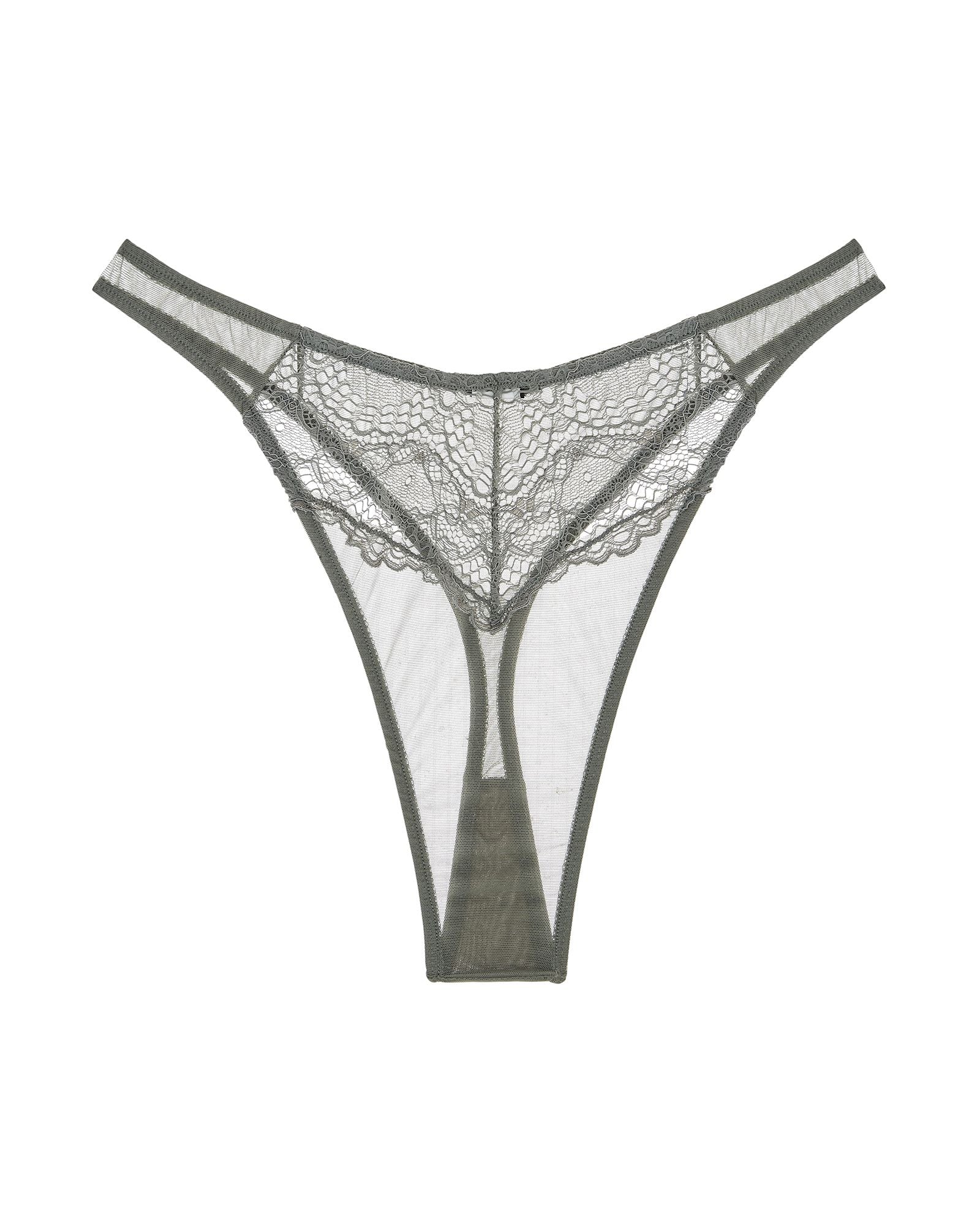 Only Hearts Whisper Sweet Nothings Vintage Thong in green