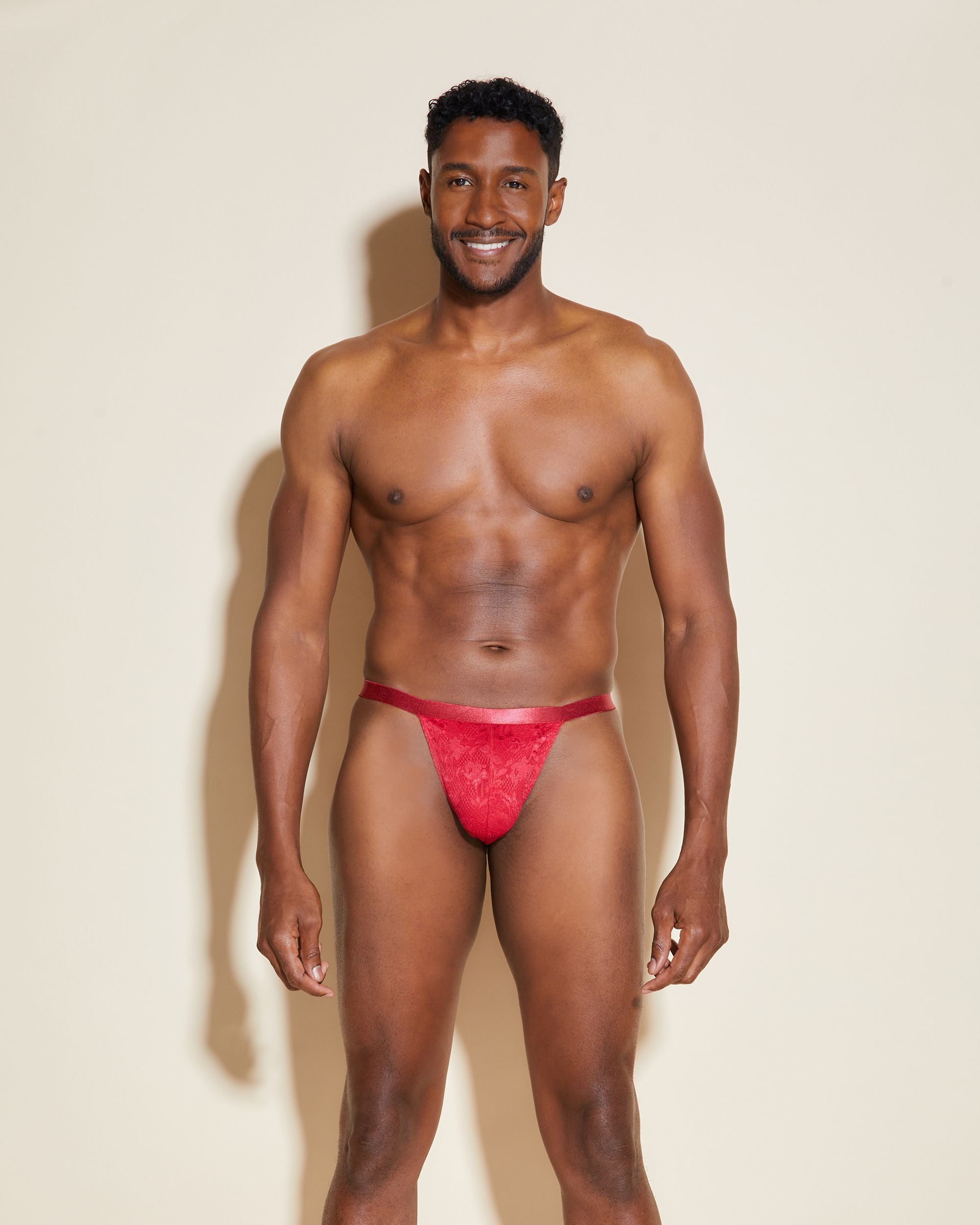 Cosabella Never Say Never Italian Thong in red