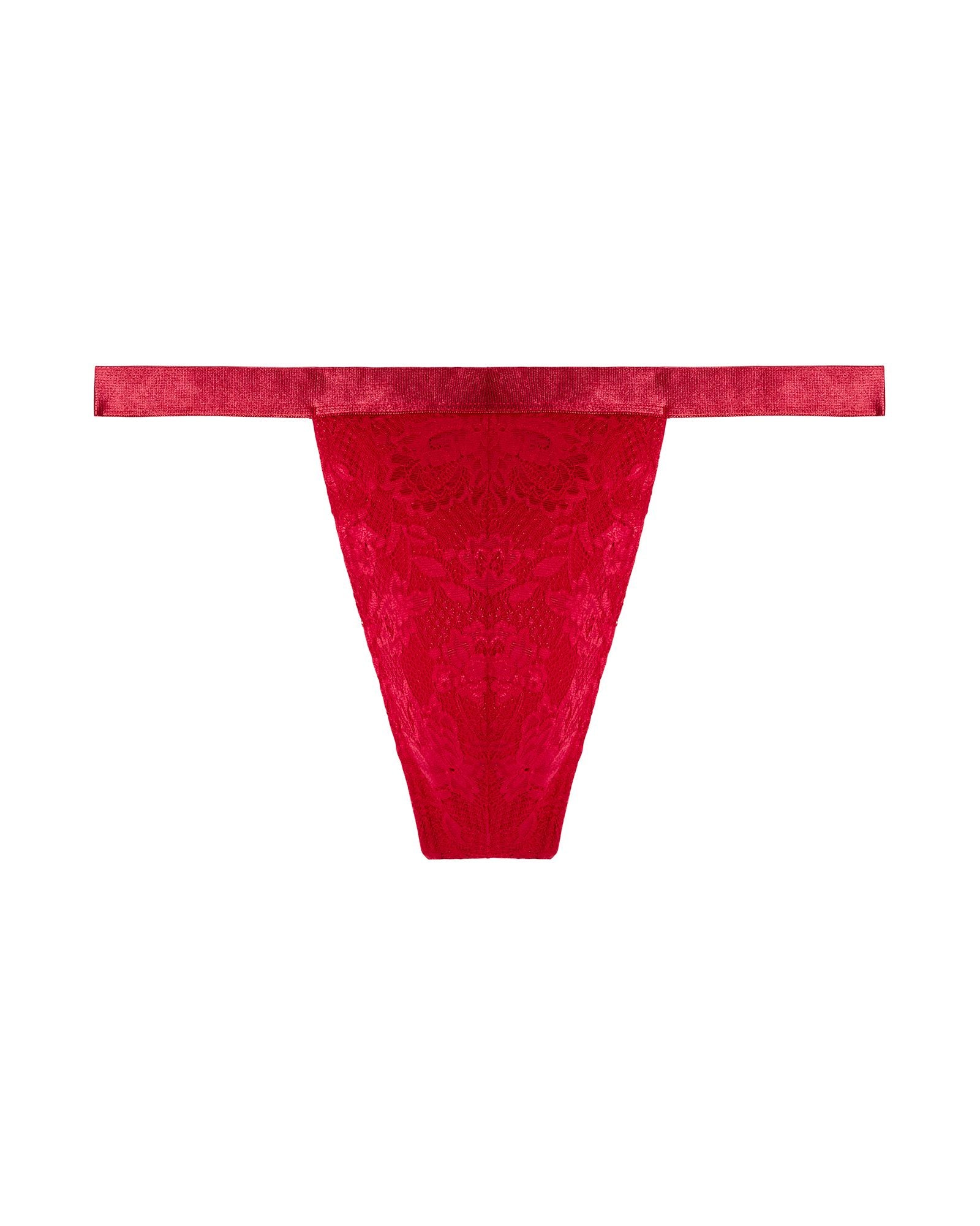 Cosabella Never Say Never Italian Thong in red