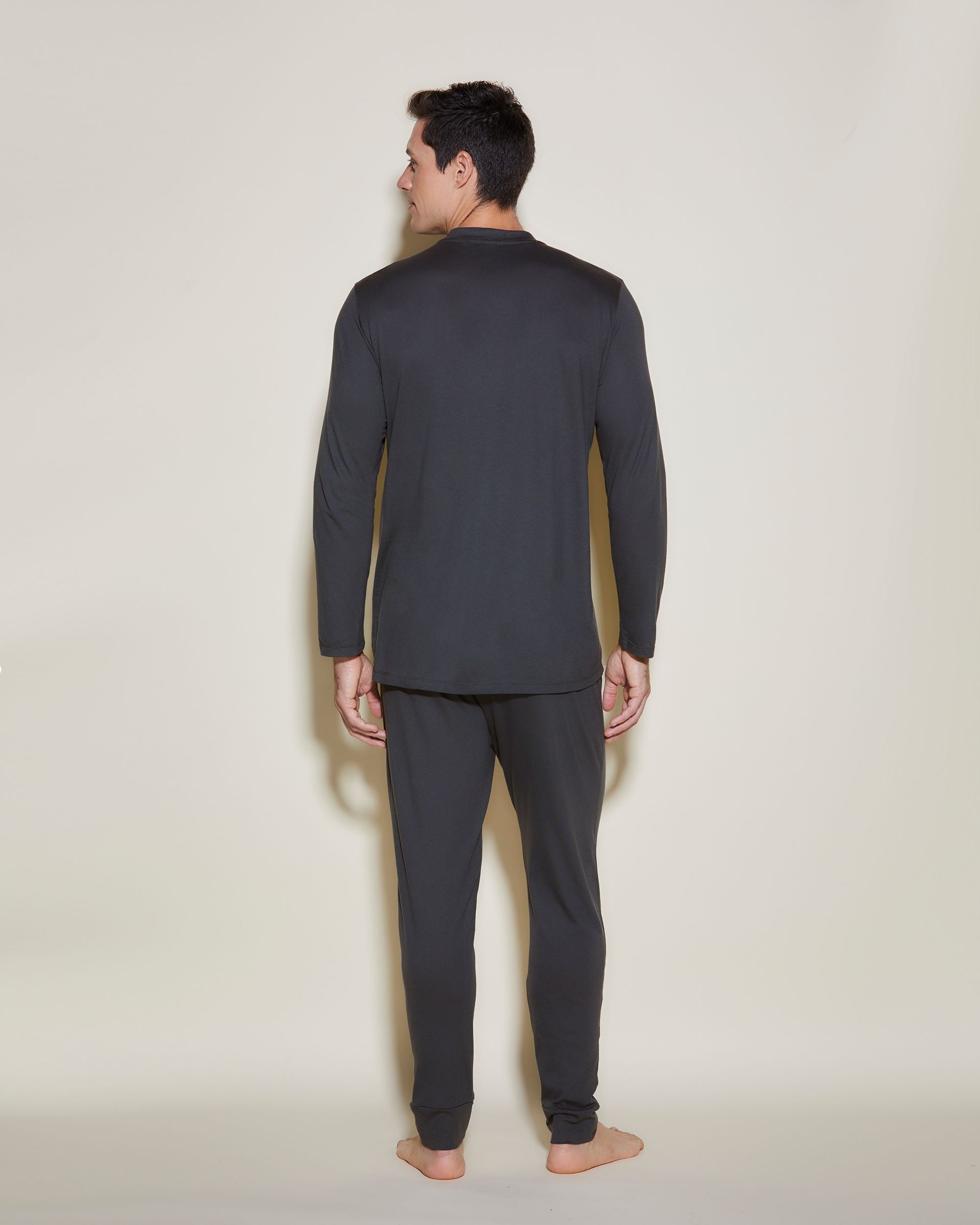 Cosabella Henley Men's PJ Set in gray