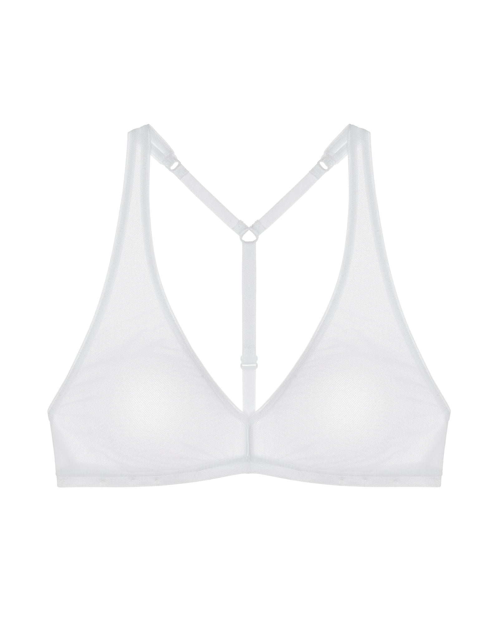 Cosabella Soire Confidence T-Back Bralette in white
