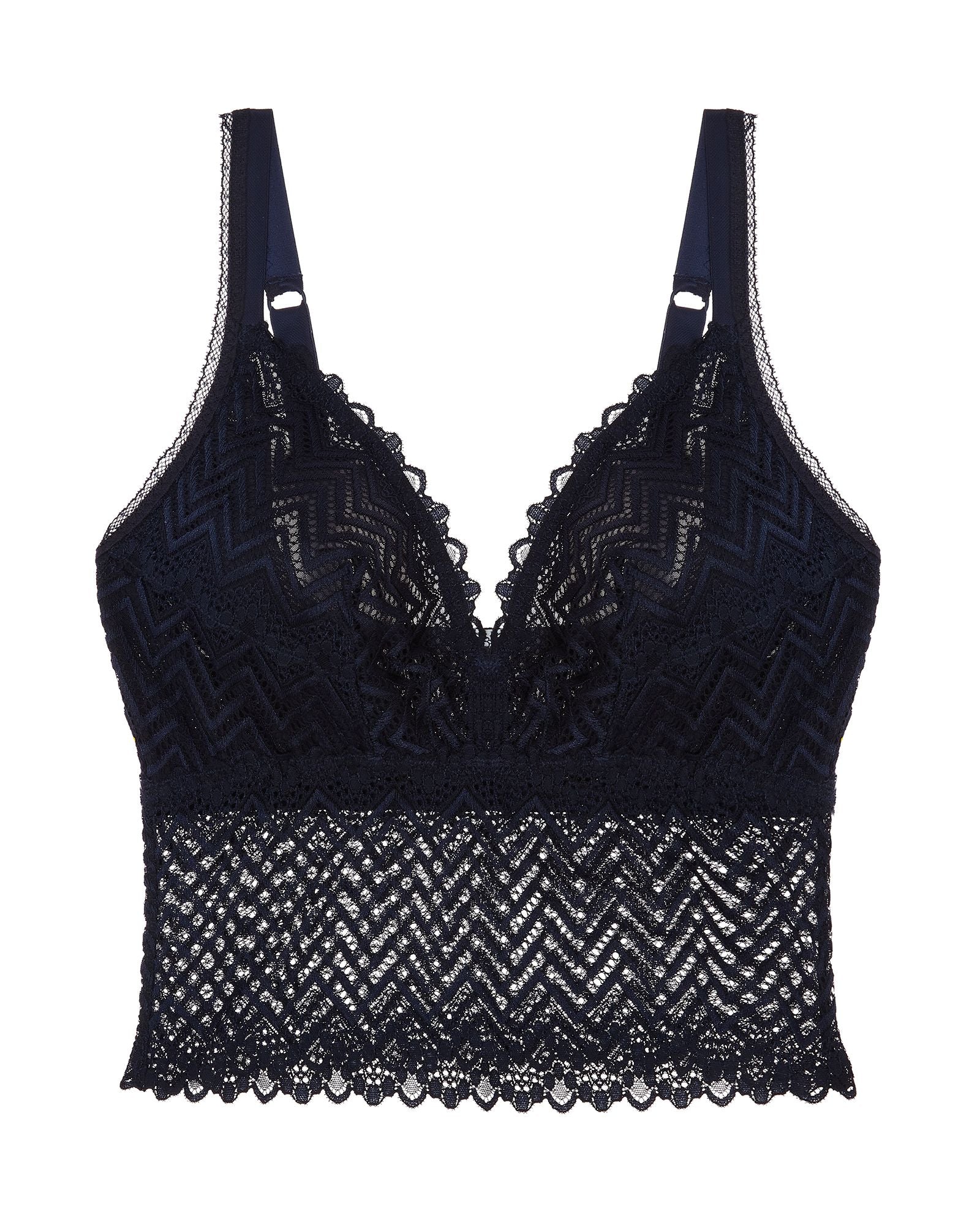 Cosabella Ashanti Curvy Cropped Cami in blue