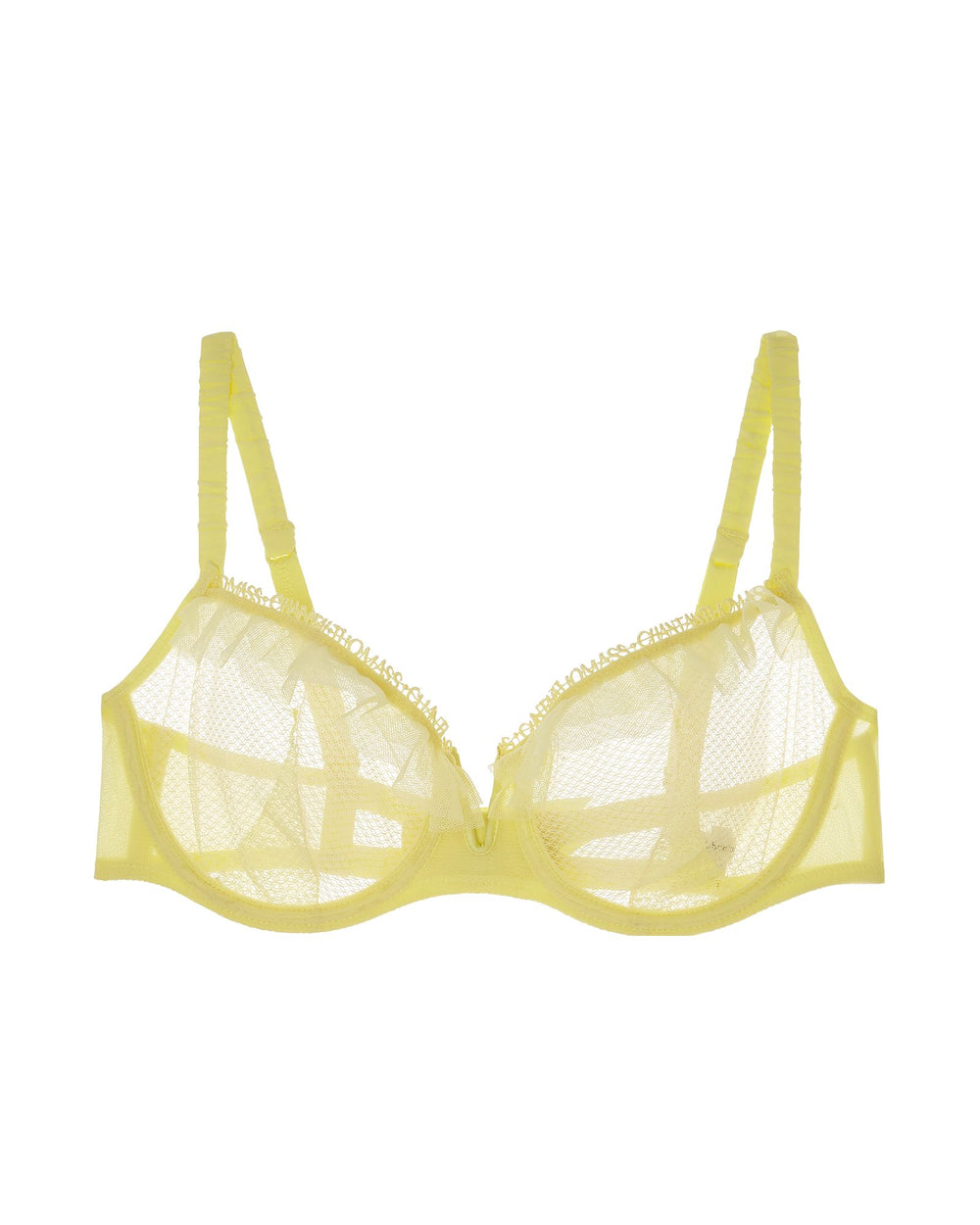 Chantal Thomass Abysse Demi Bra in yellow