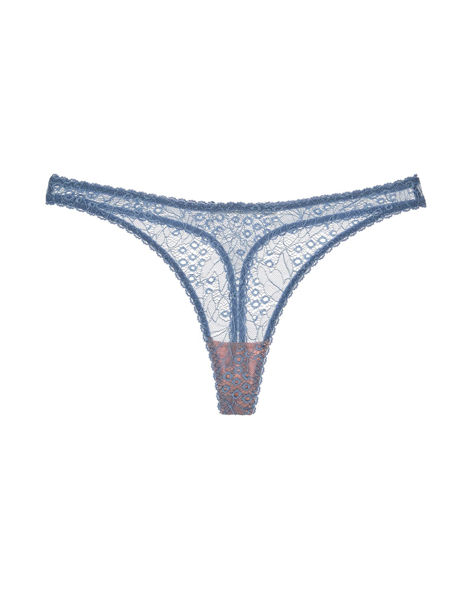 Underprotection Emma String Thong in blue