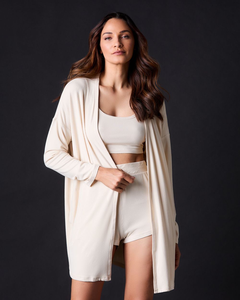 Free People Intimately FP Cozy Does It Set in beige