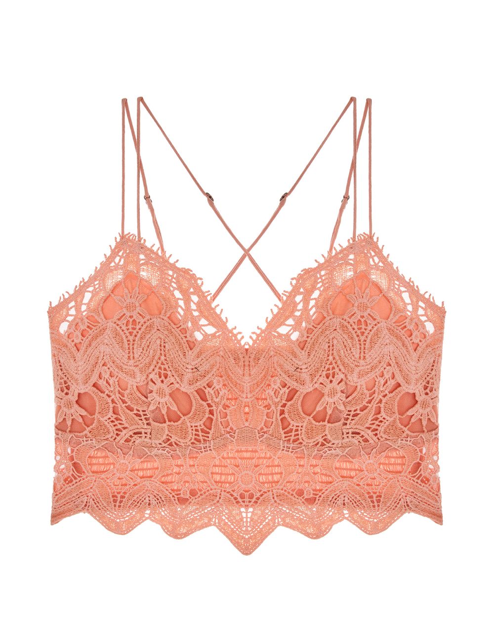 Free People Intimately FP Ilektra Bralette in orange