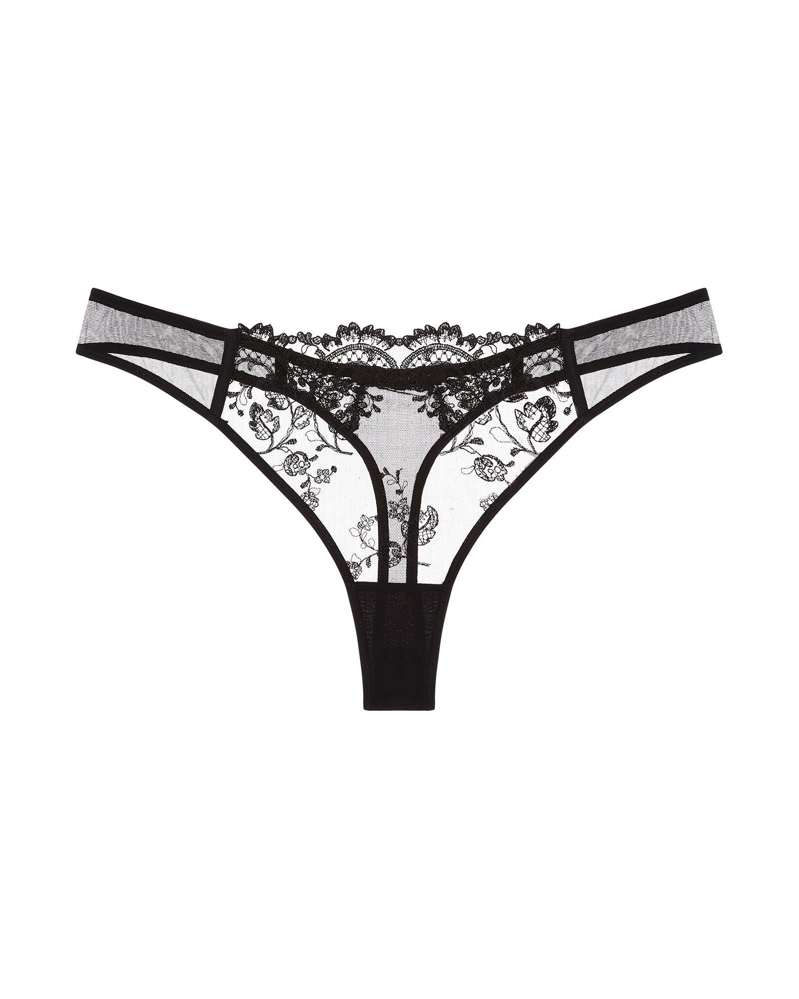 Kiki de Montparnasse Juliette Thong in black