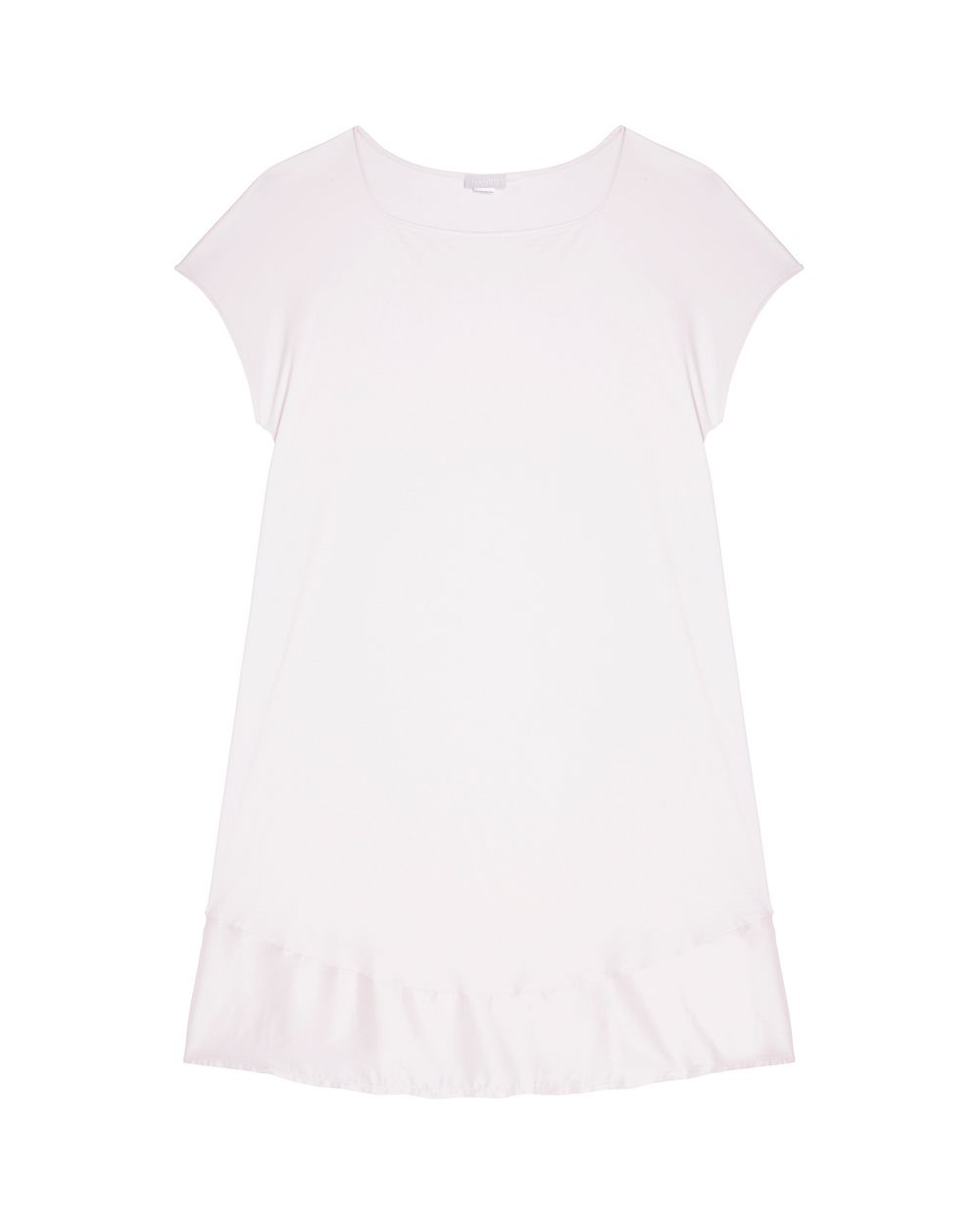 Hanro Livia Short Sleeve Gown in pink