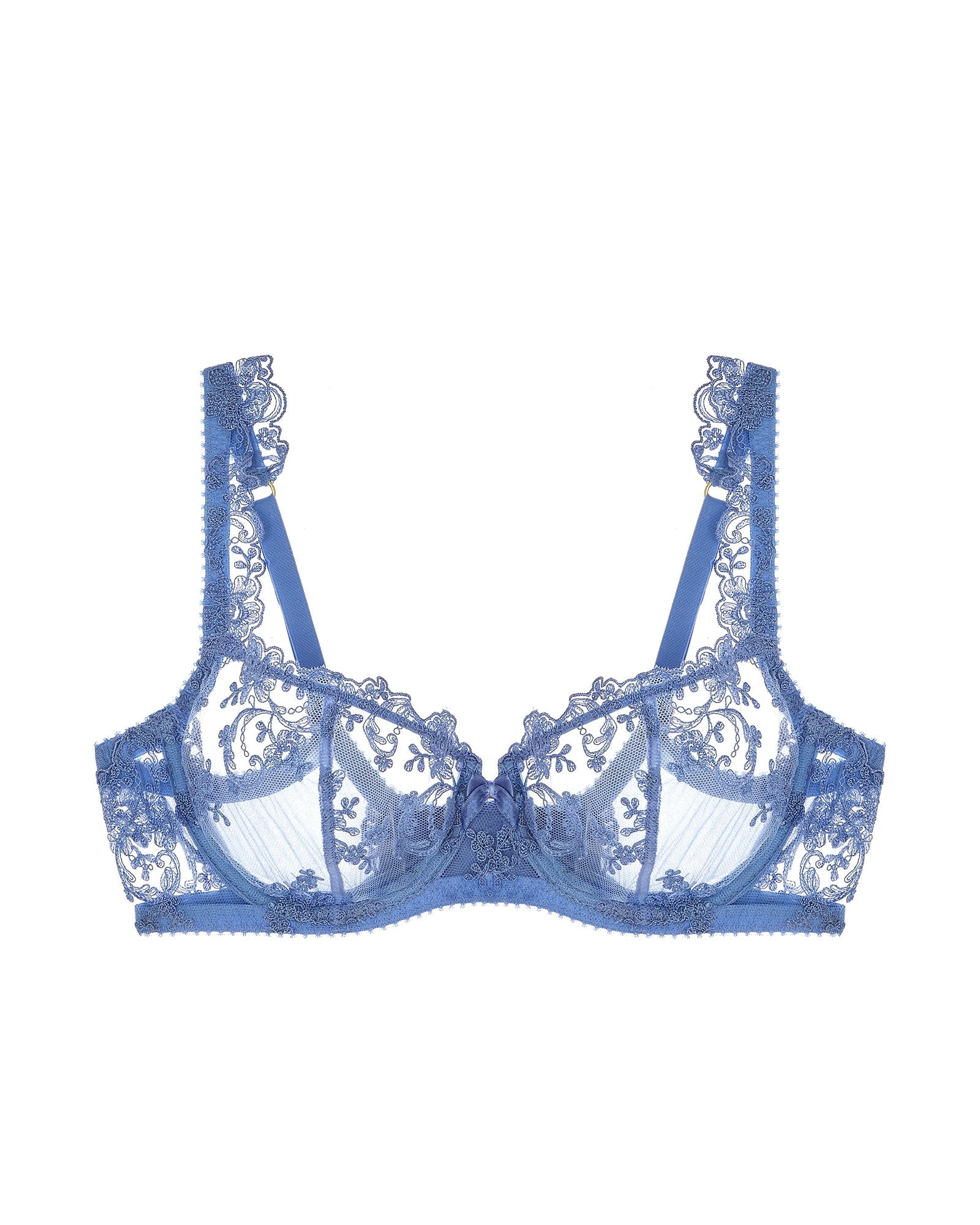 Journelle Cristiana Balconette Bra in blue