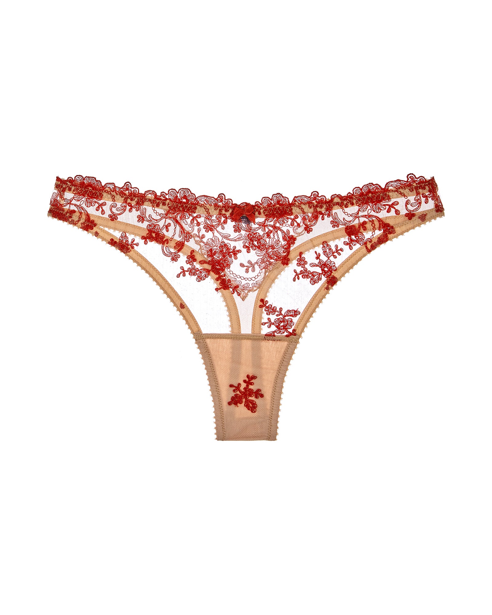Journelle Cristiana Thong in red