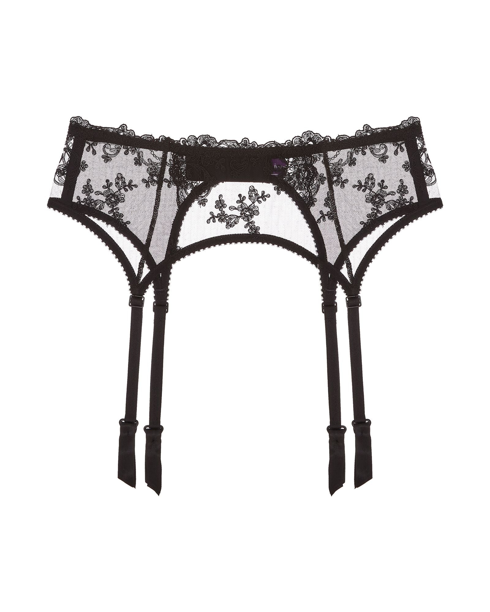 Journelle Cristiana Suspender Belt in black