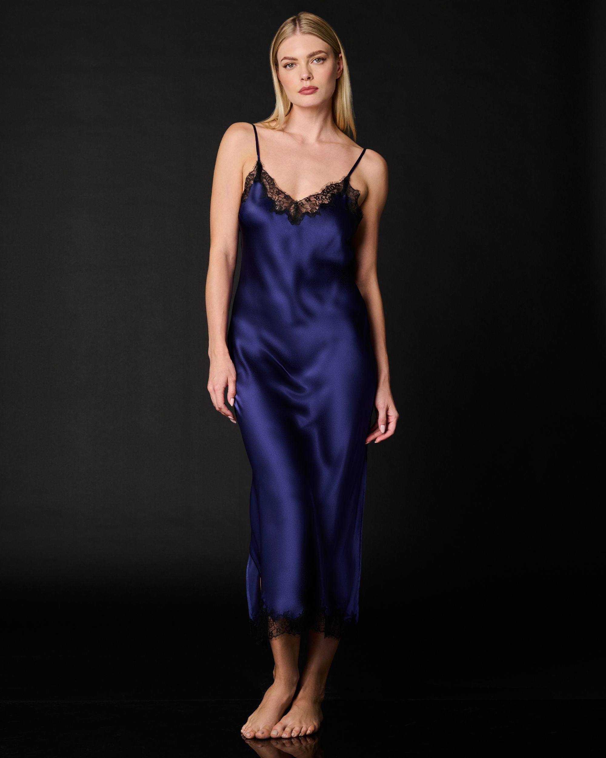 Journelle Charlotte Long Slip in blue