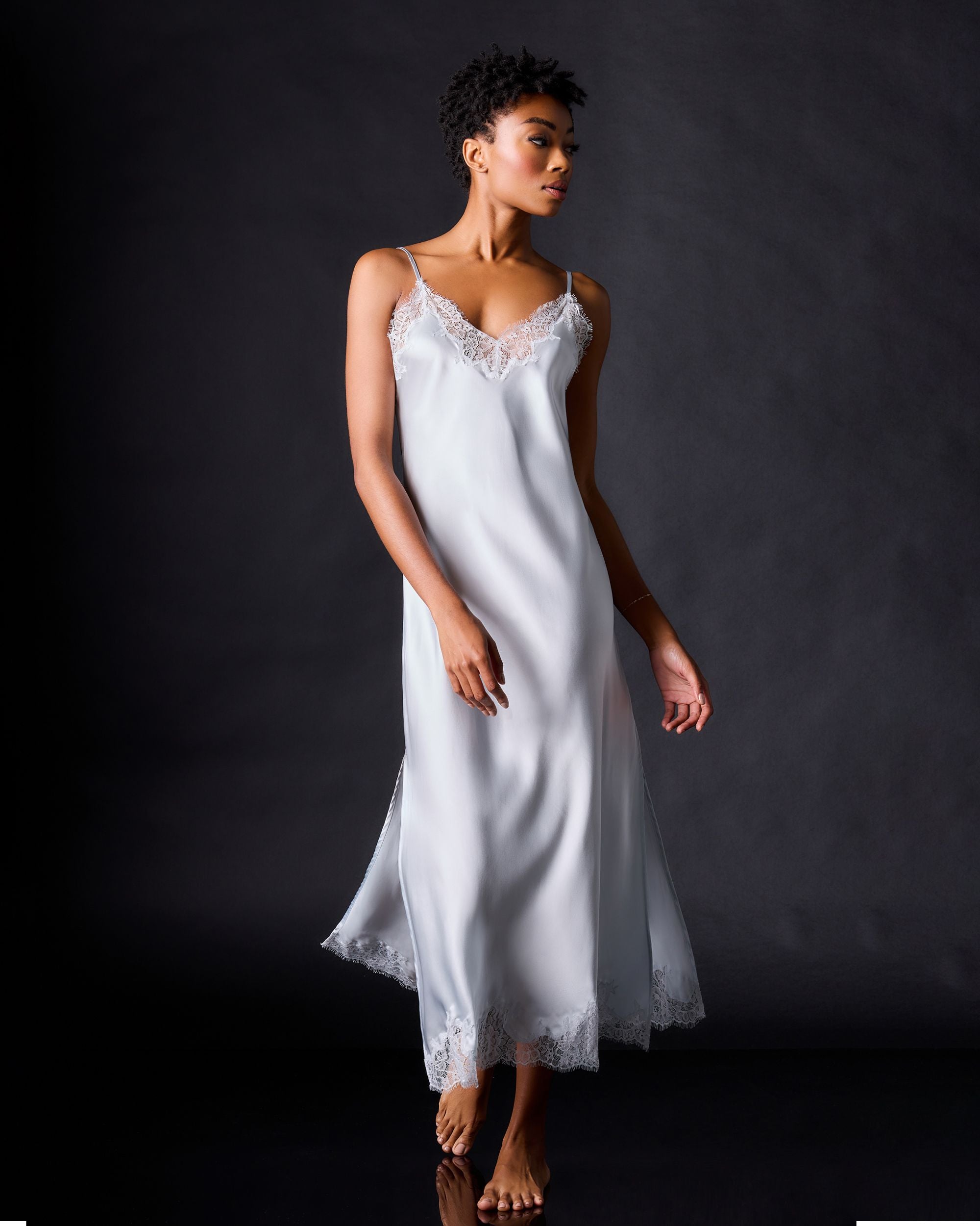 Journelle Charlotte Long Slip in blue