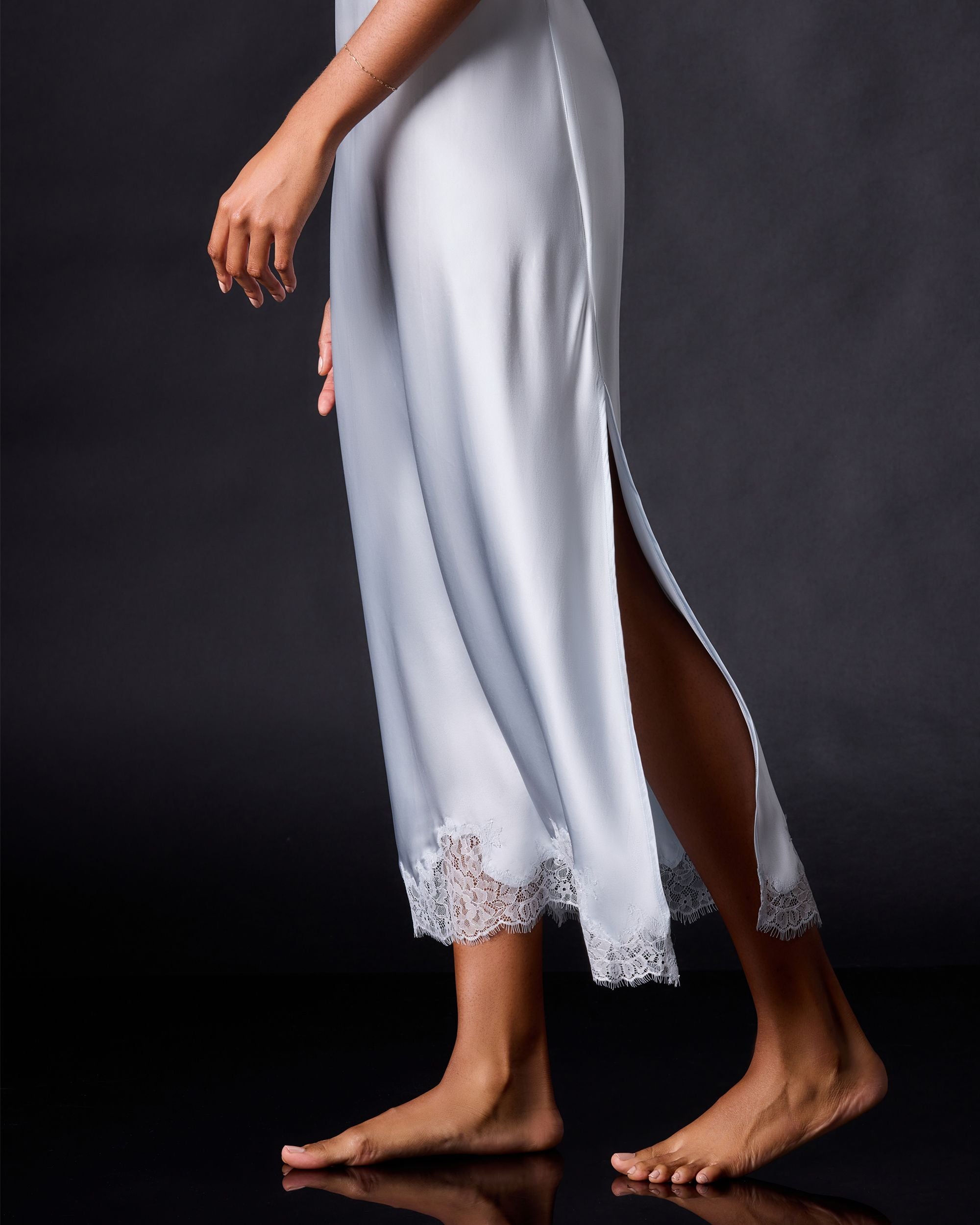 Journelle Charlotte Long Slip in blue