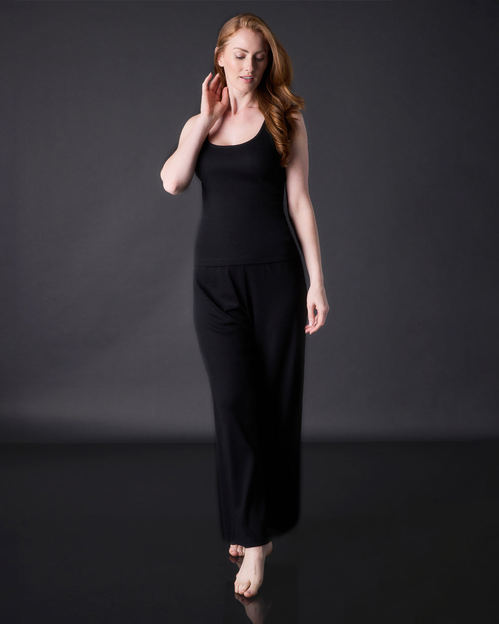 Journelle Kaia Pant in black