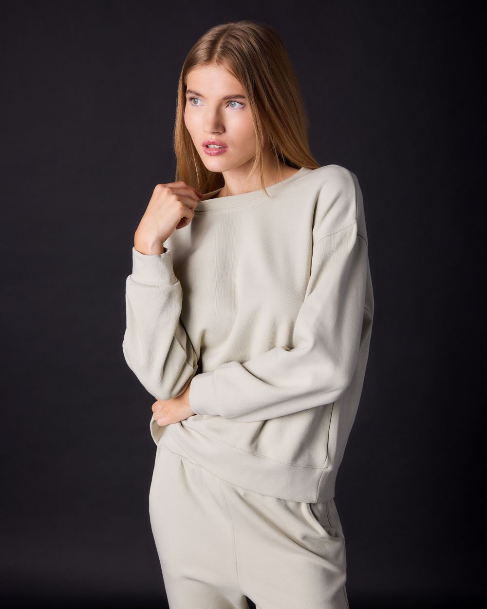Journelle Sienna Sweatshirt in beige