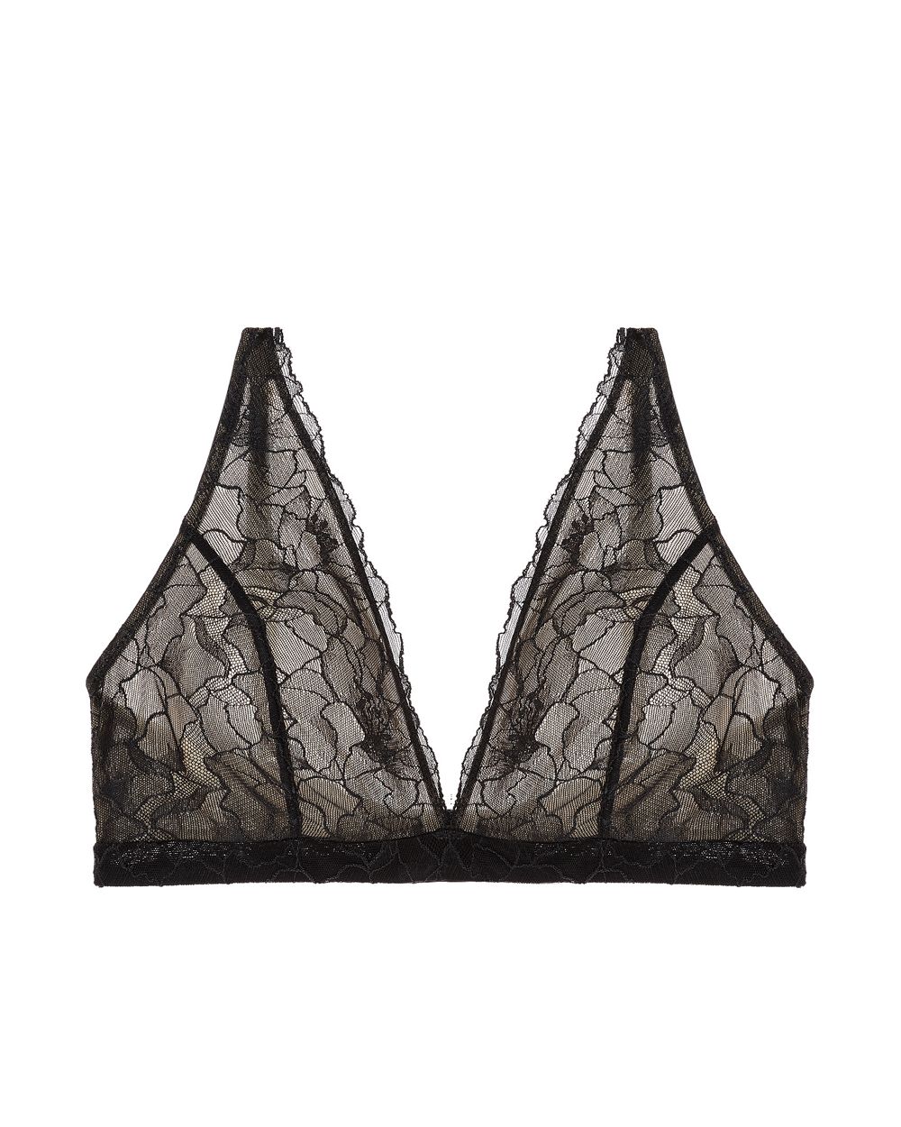 Samantha Chang My Daily Upcyle Built-Up Soft Bra in black