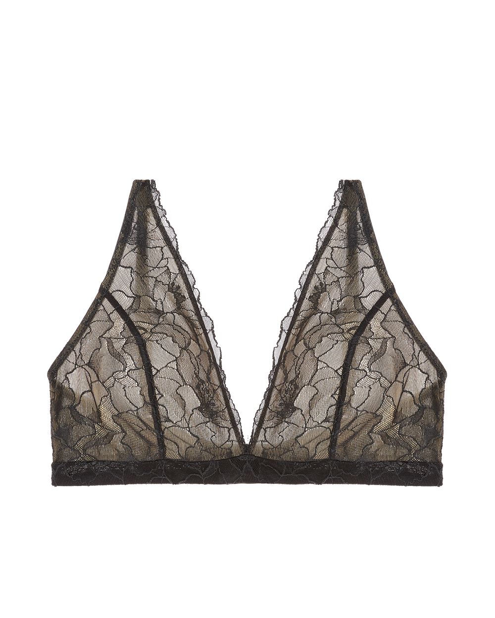 Samantha Chang My Daily Upcyle Built-Up Soft Bra in gray