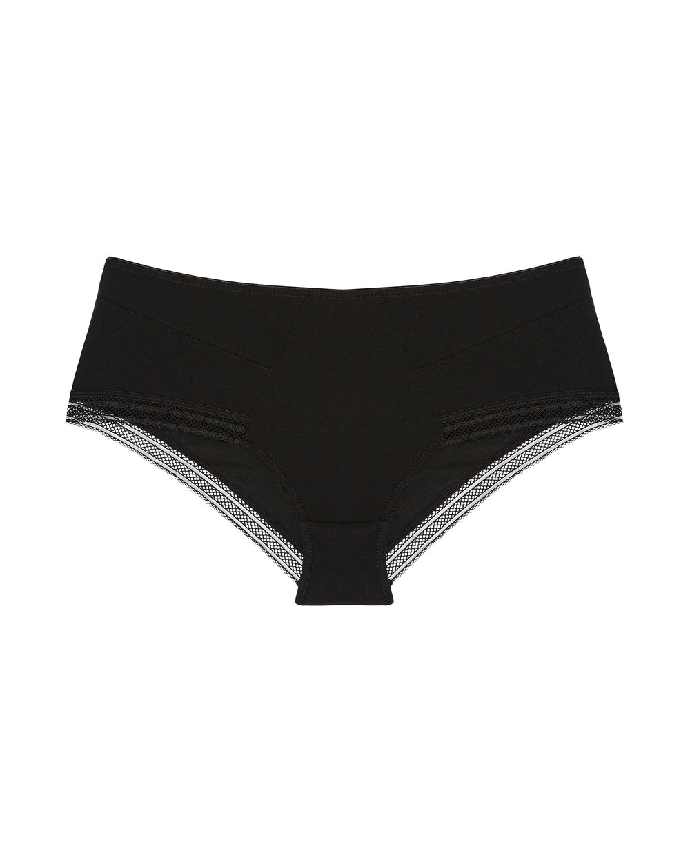 Samantha Chang Jet Set Supima Cotton Hipster in black