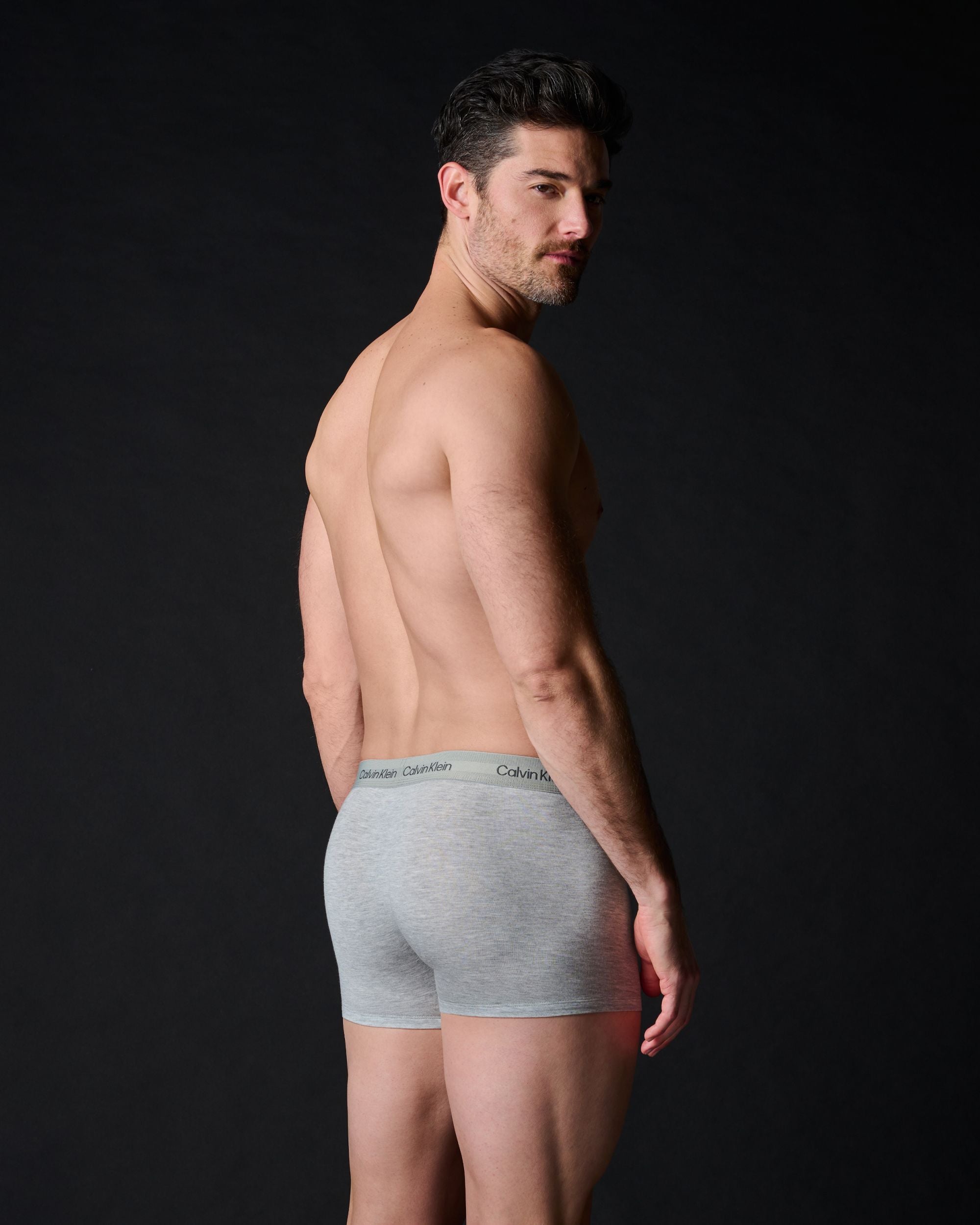 Calvin Klein Ultra Soft Modern Trunk in gray