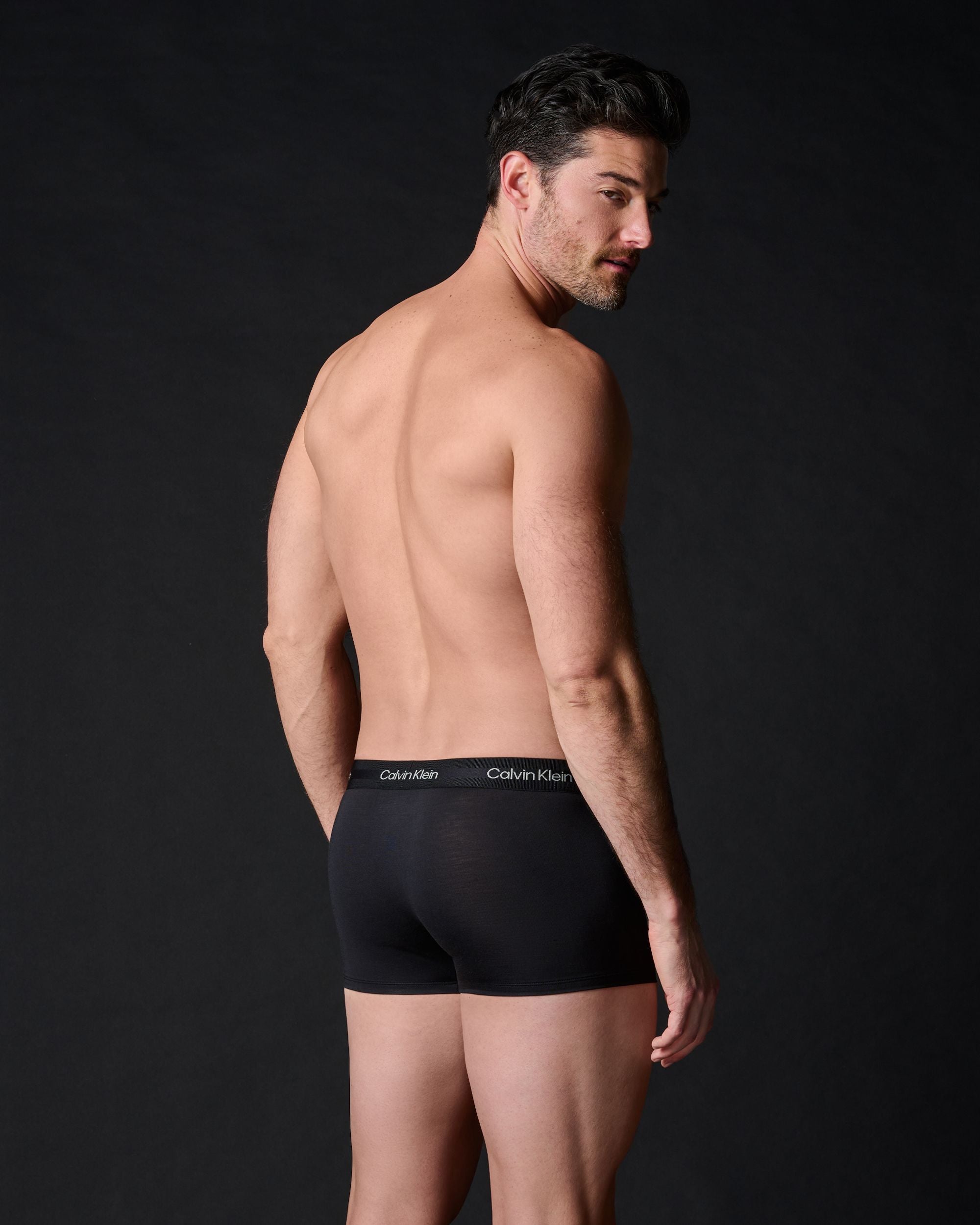 Calvin Klein Ultra Soft Modern Trunk in black