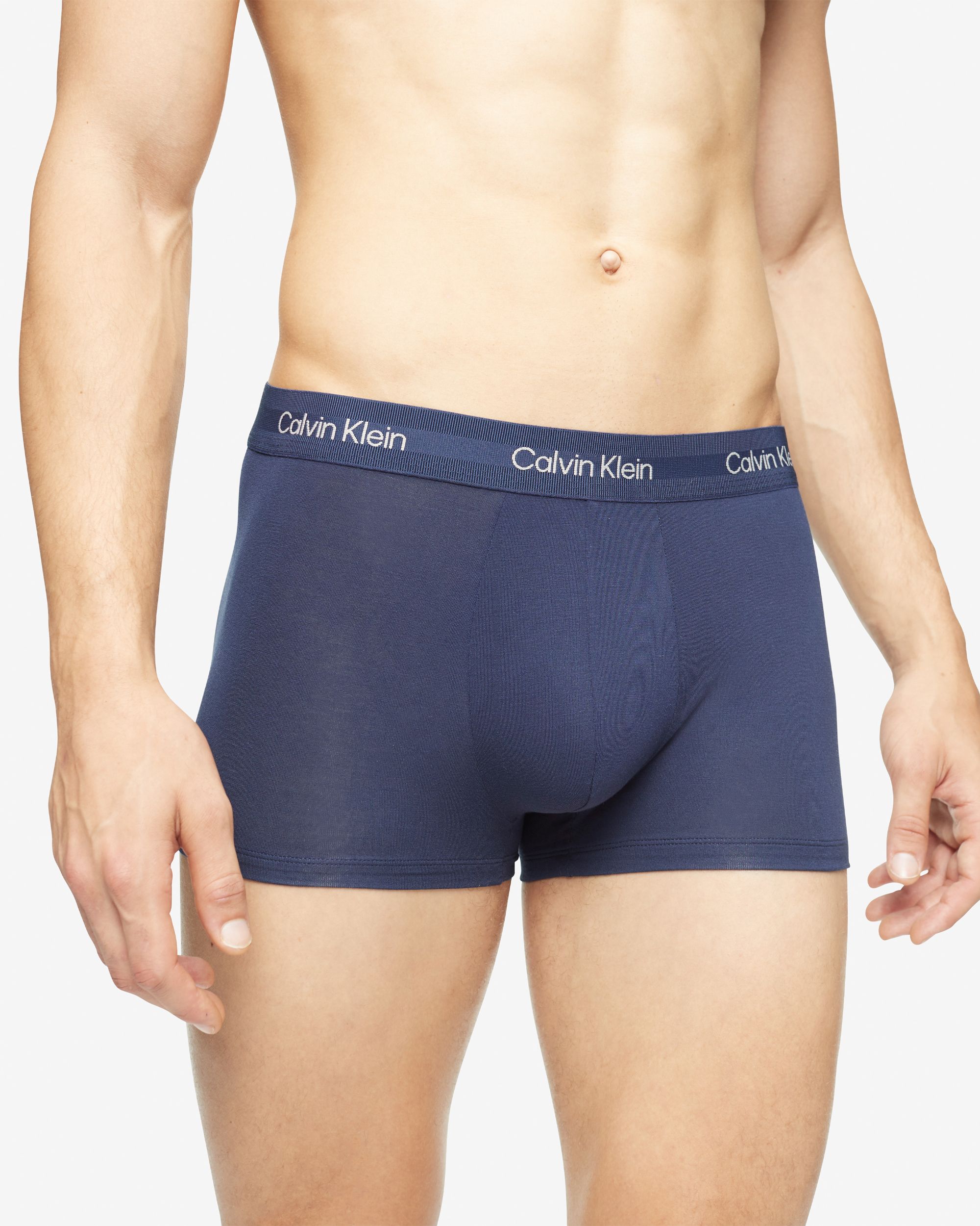 Calvin Klein Ultra Soft Modern Trunk in blue