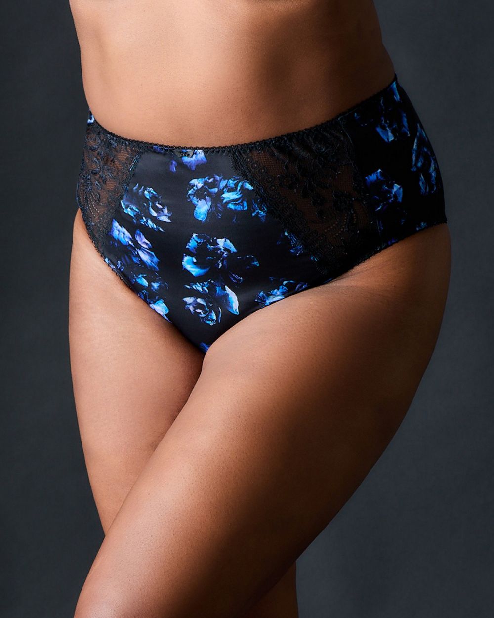 Elomi Morgan Full Brief in blue