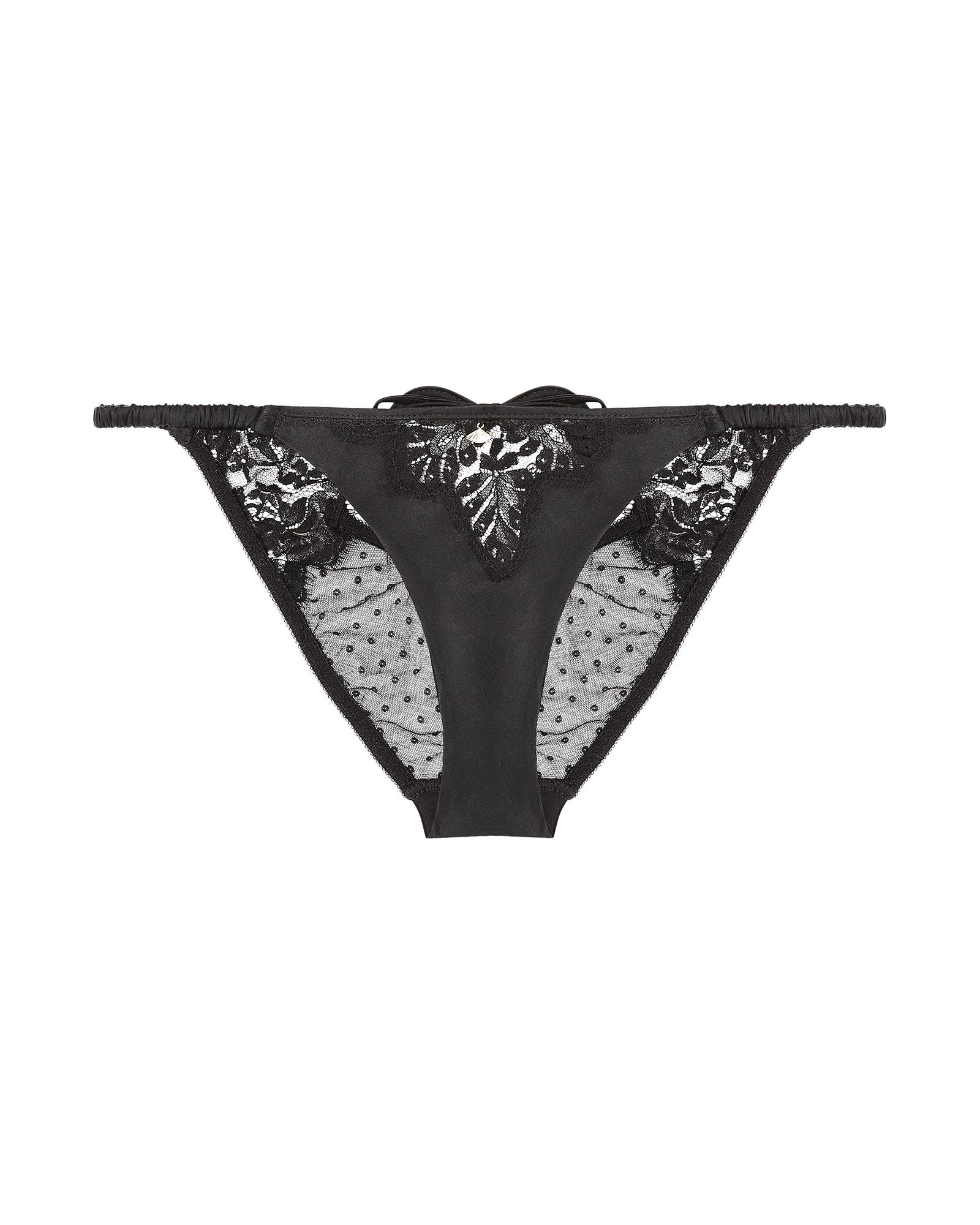 Shell Belle Nancy Boudoir Brief in black