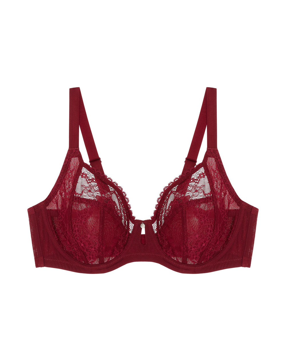 Cleo Alexis Low Front Balconette in red