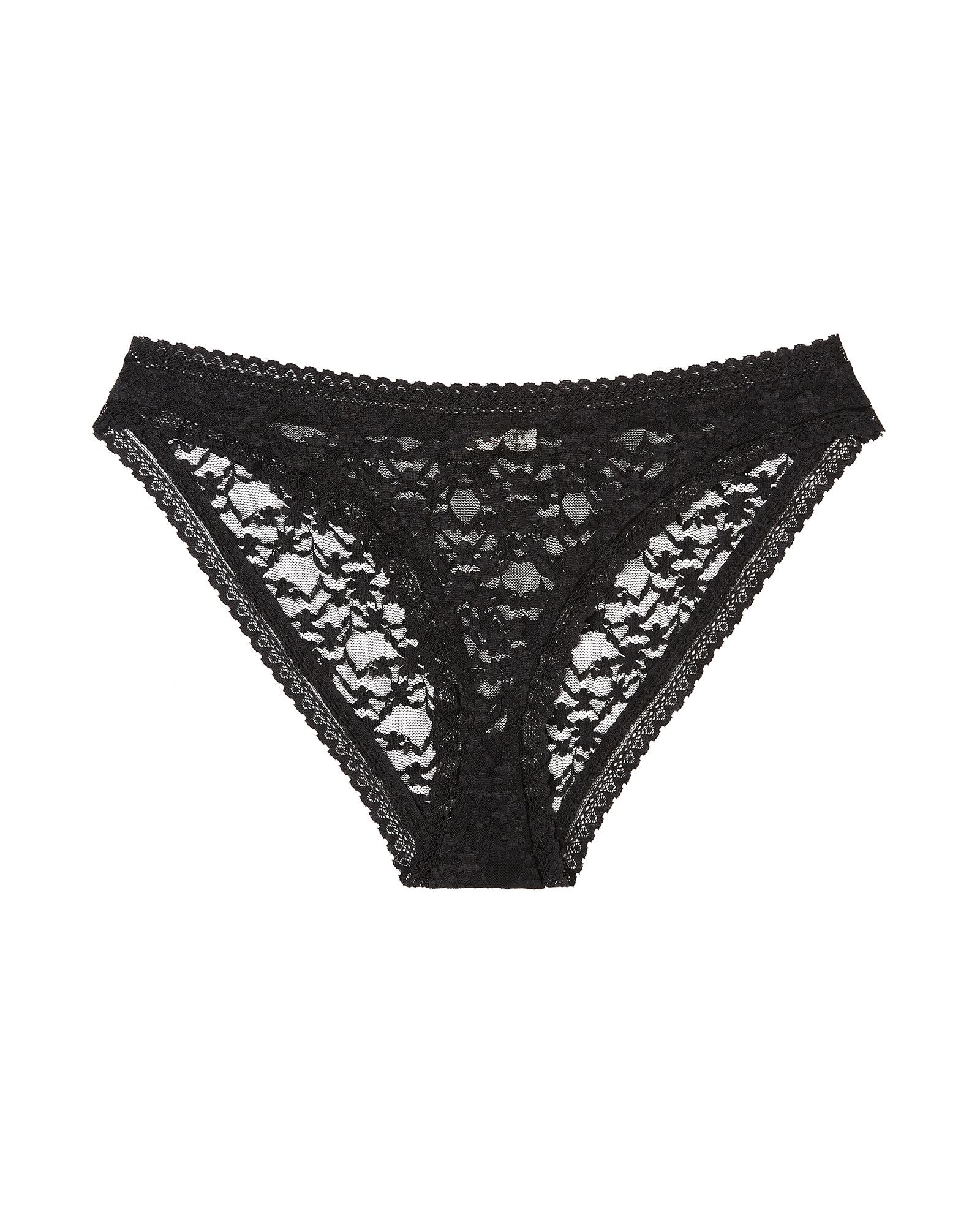 Free People Intimately FP Daisy Lace Bikini in black