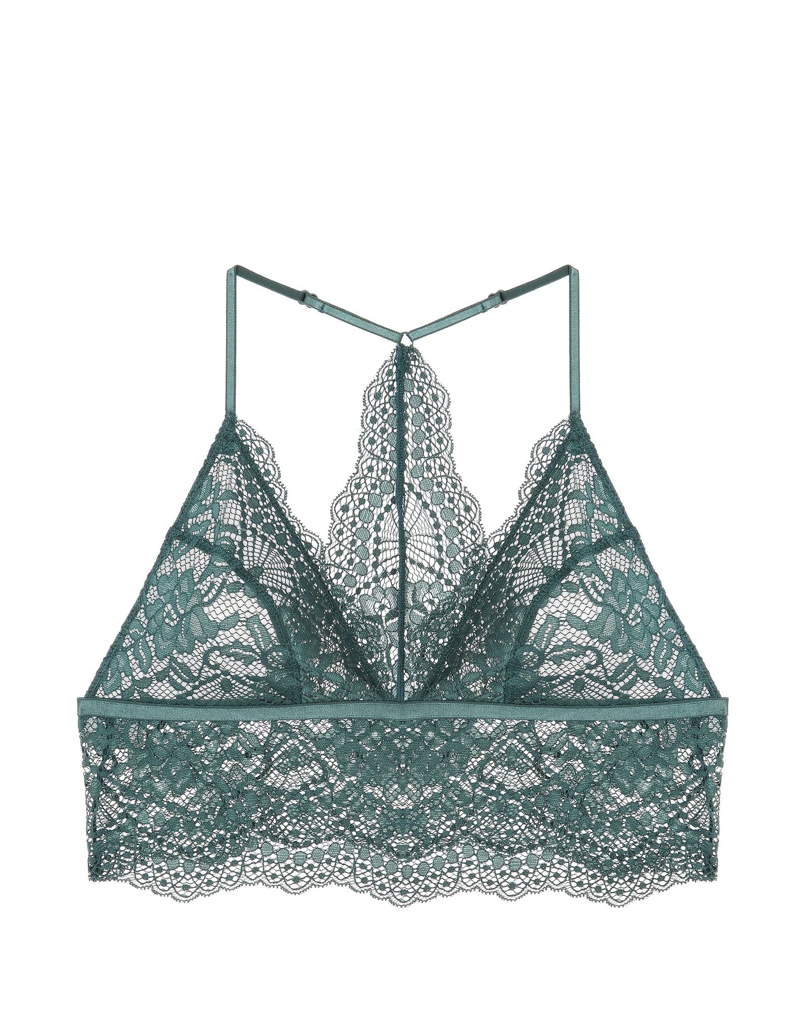 Free People Intimately FP Maya Longline Bralette in green