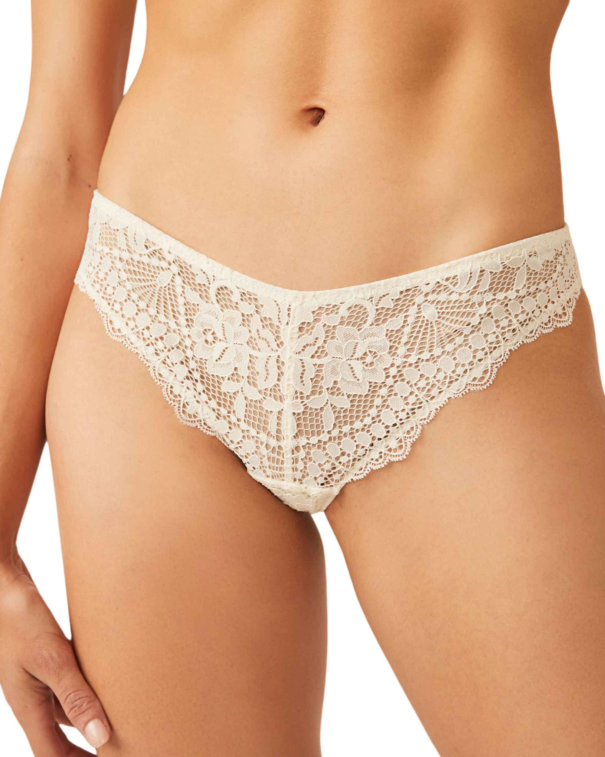 Free People Intimately FP Maya Bikini in beige