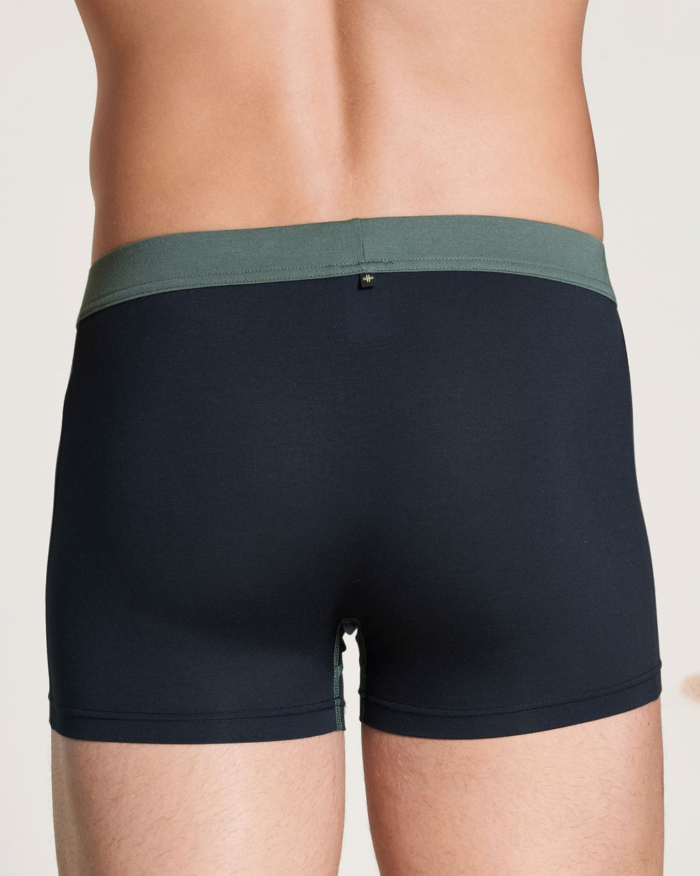 Calida Seaweed Micro Boxer Brief in blue