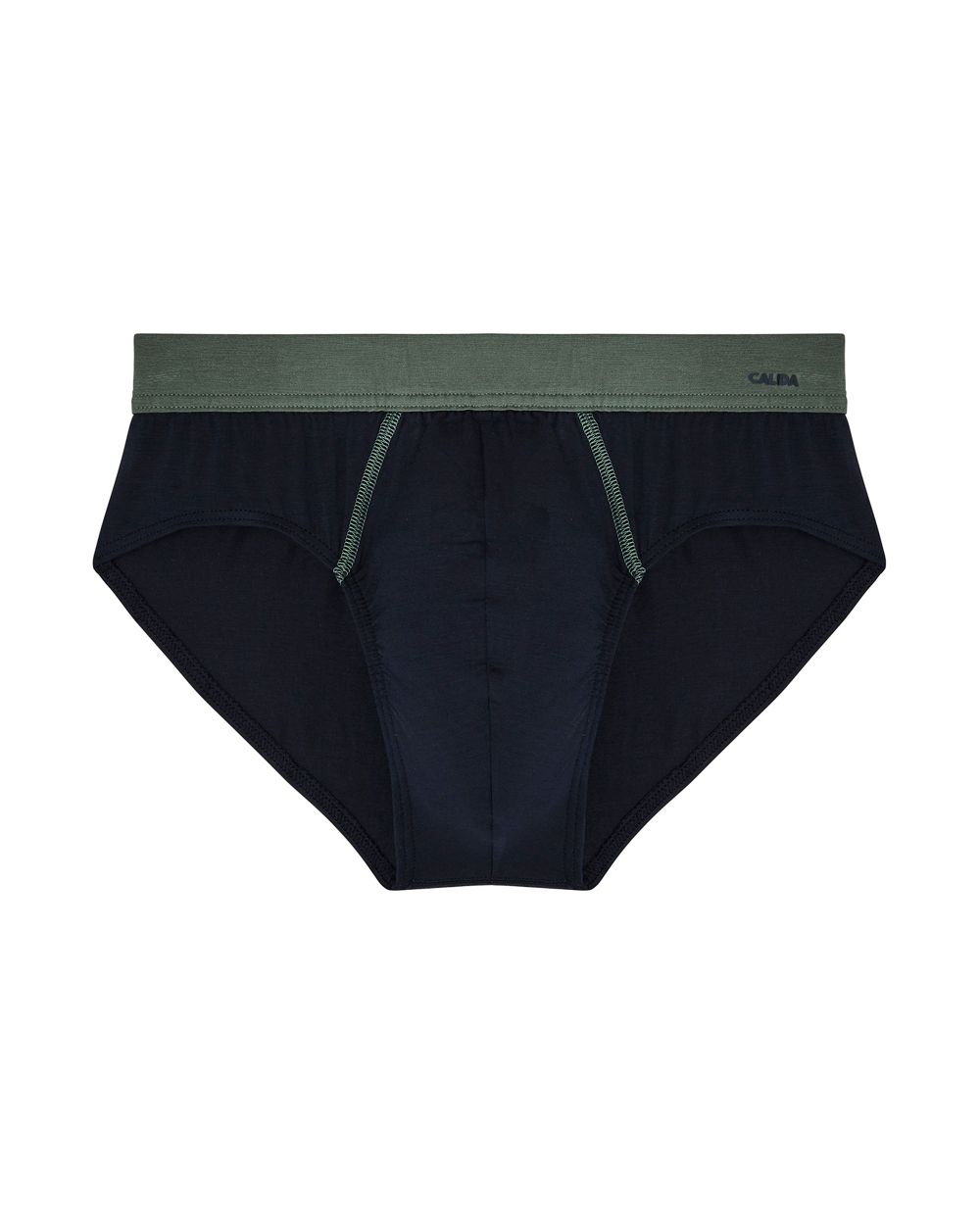 Calida Seaweed Micro Brief in blue