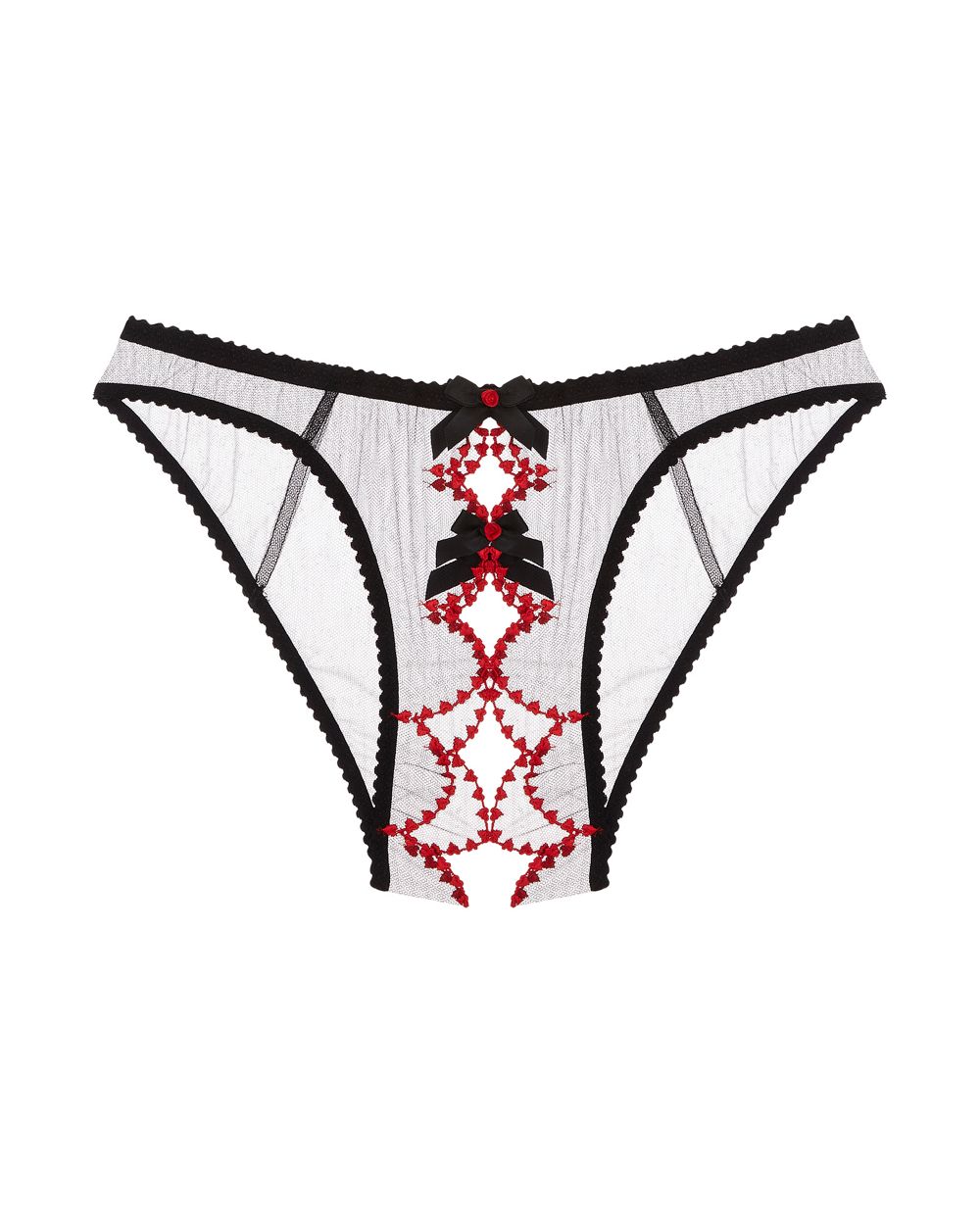 Agent Provocateur Lorna Heart Ouvert in black