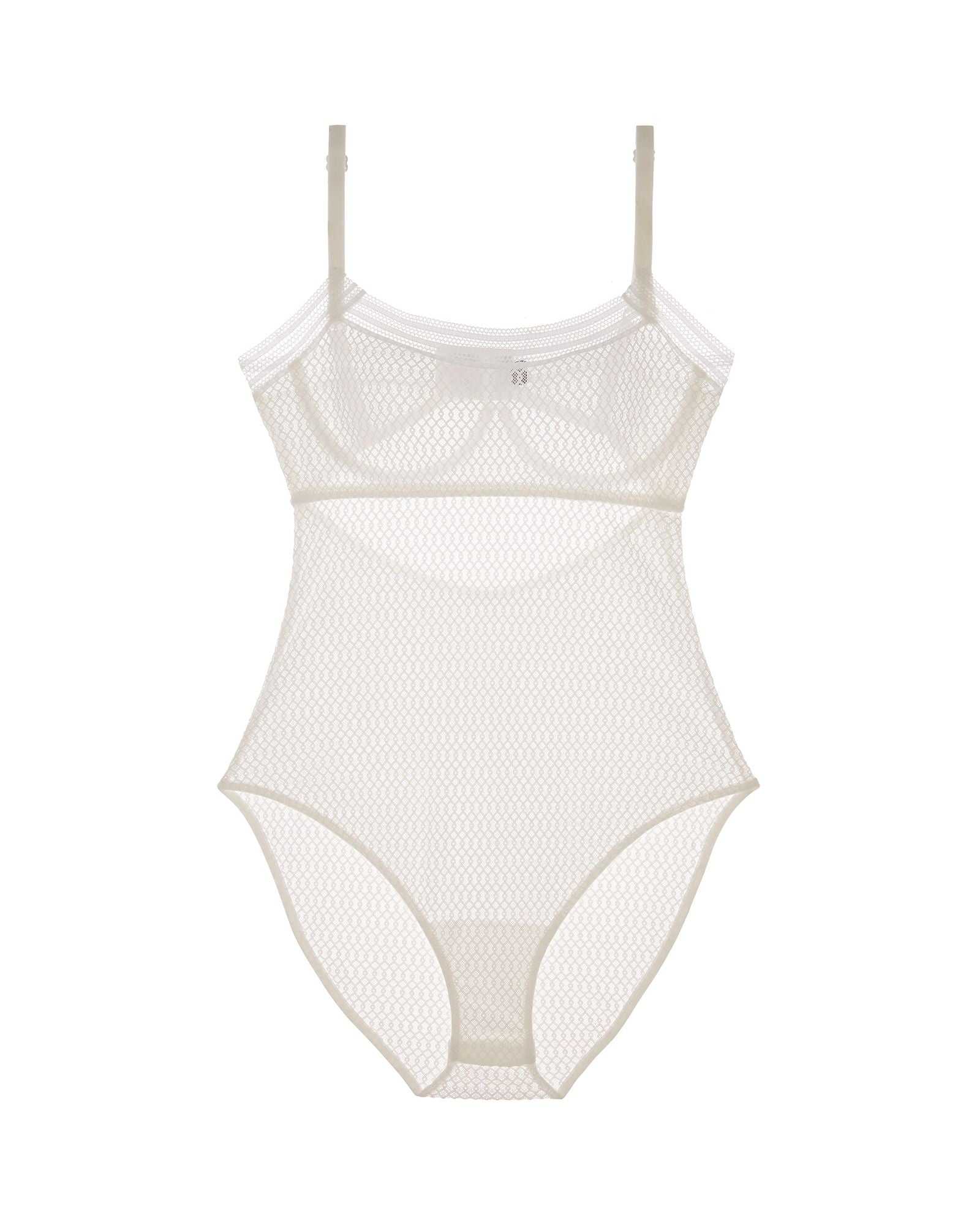 Else Kaia Underwire Bandeau Bodysuit in white