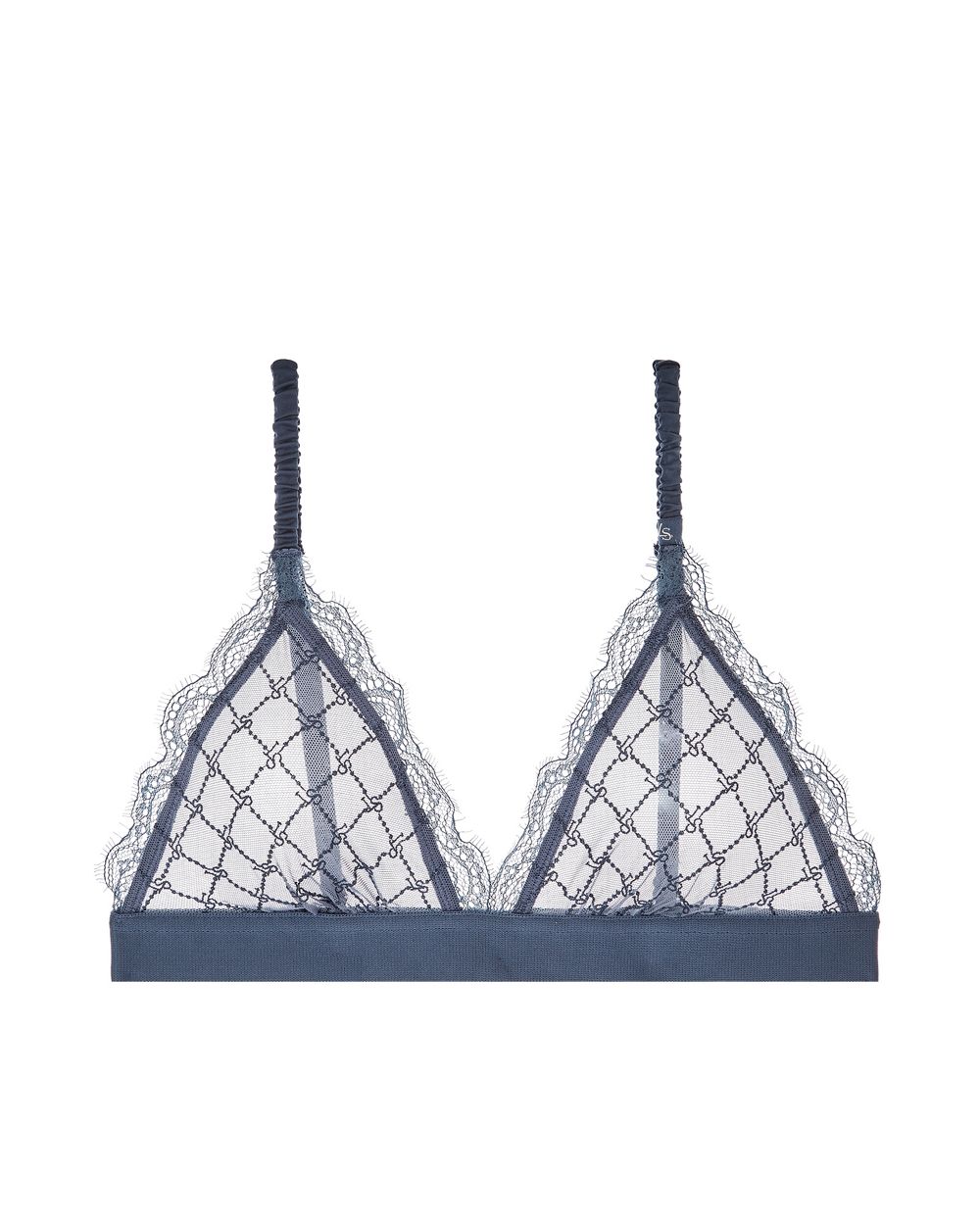 Love Stories Filippa Triangle Bralette in blue