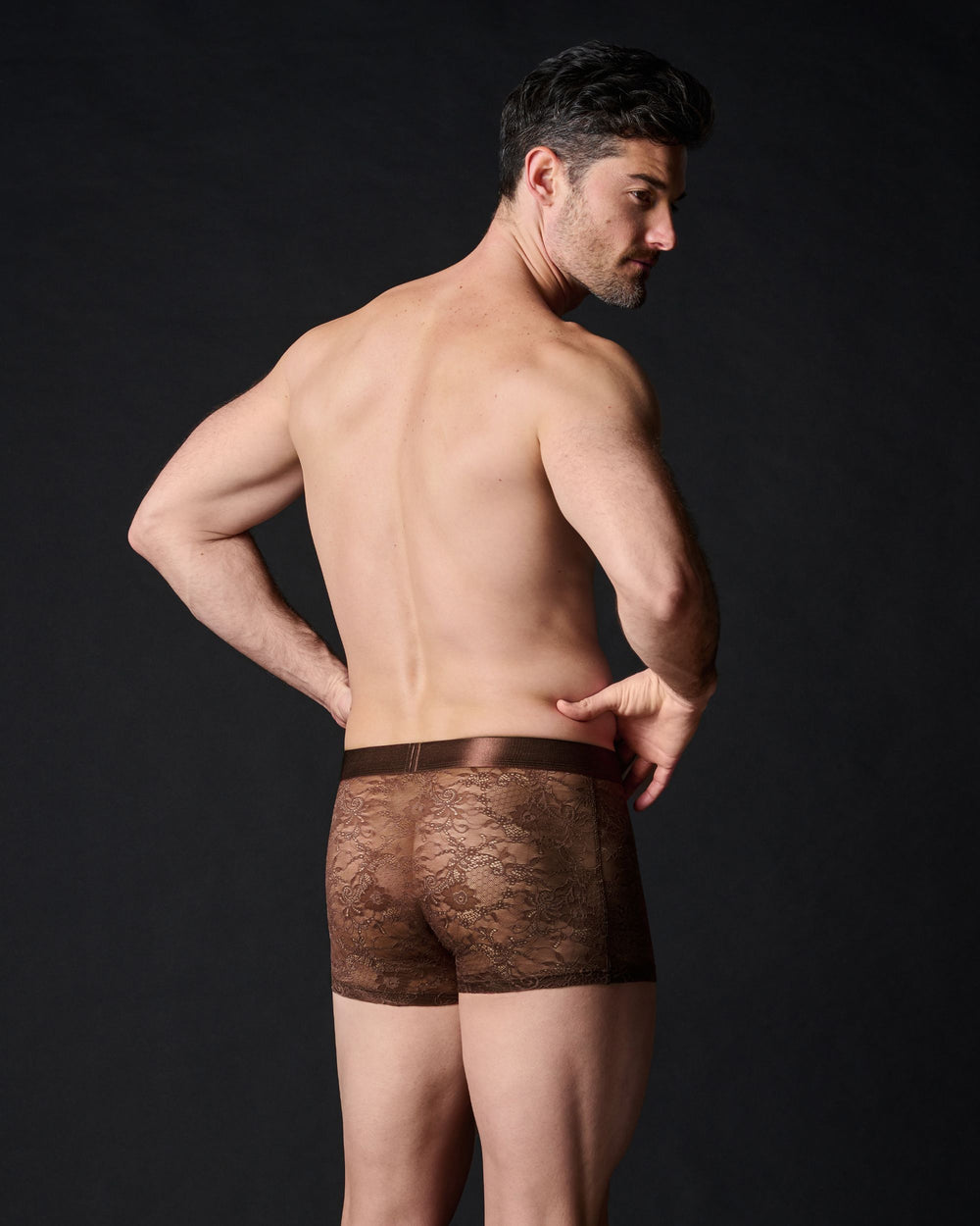 Journelle Sapna Mens Boxer Brief in black