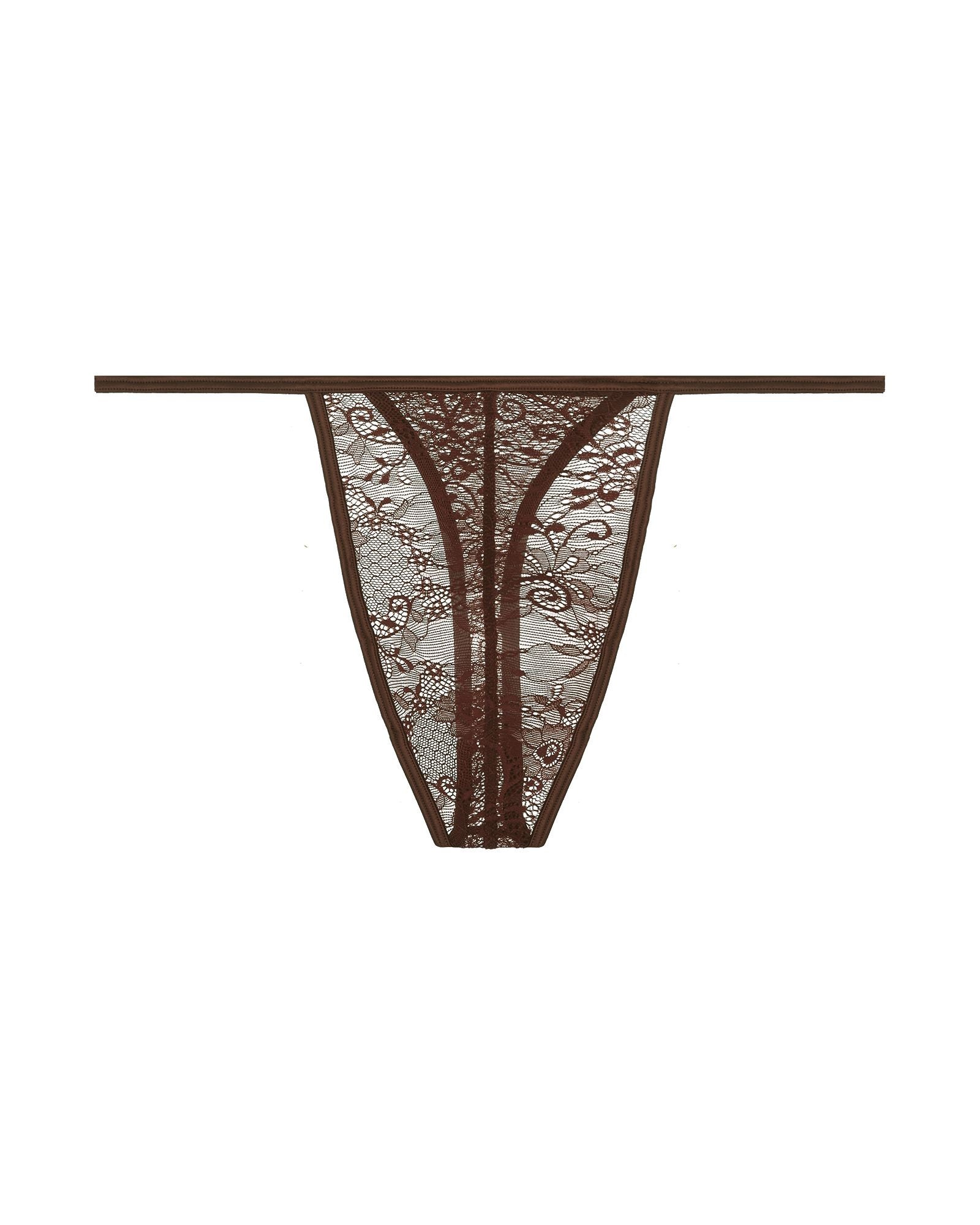 Journelle Sapna Mens Thong in brown