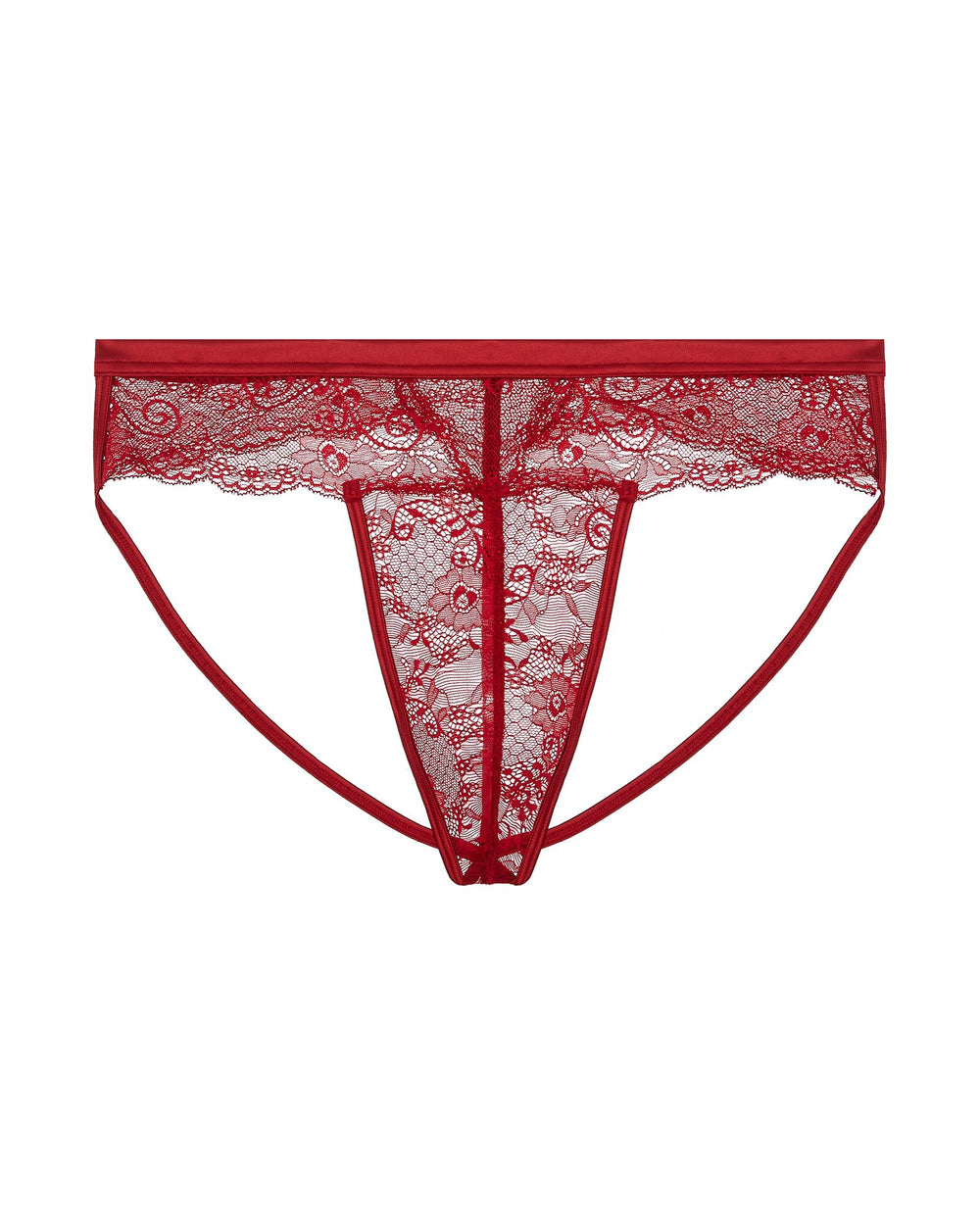 Journelle Sapna Mens Jock Strap Thong in red