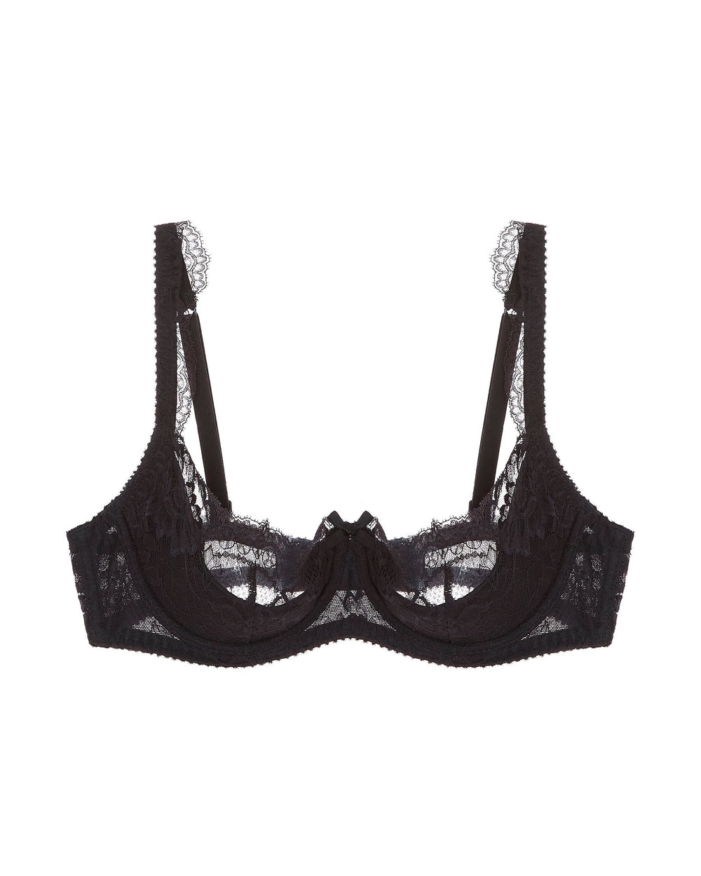 Journelle Isabel 1/4 Cup Bra in black
