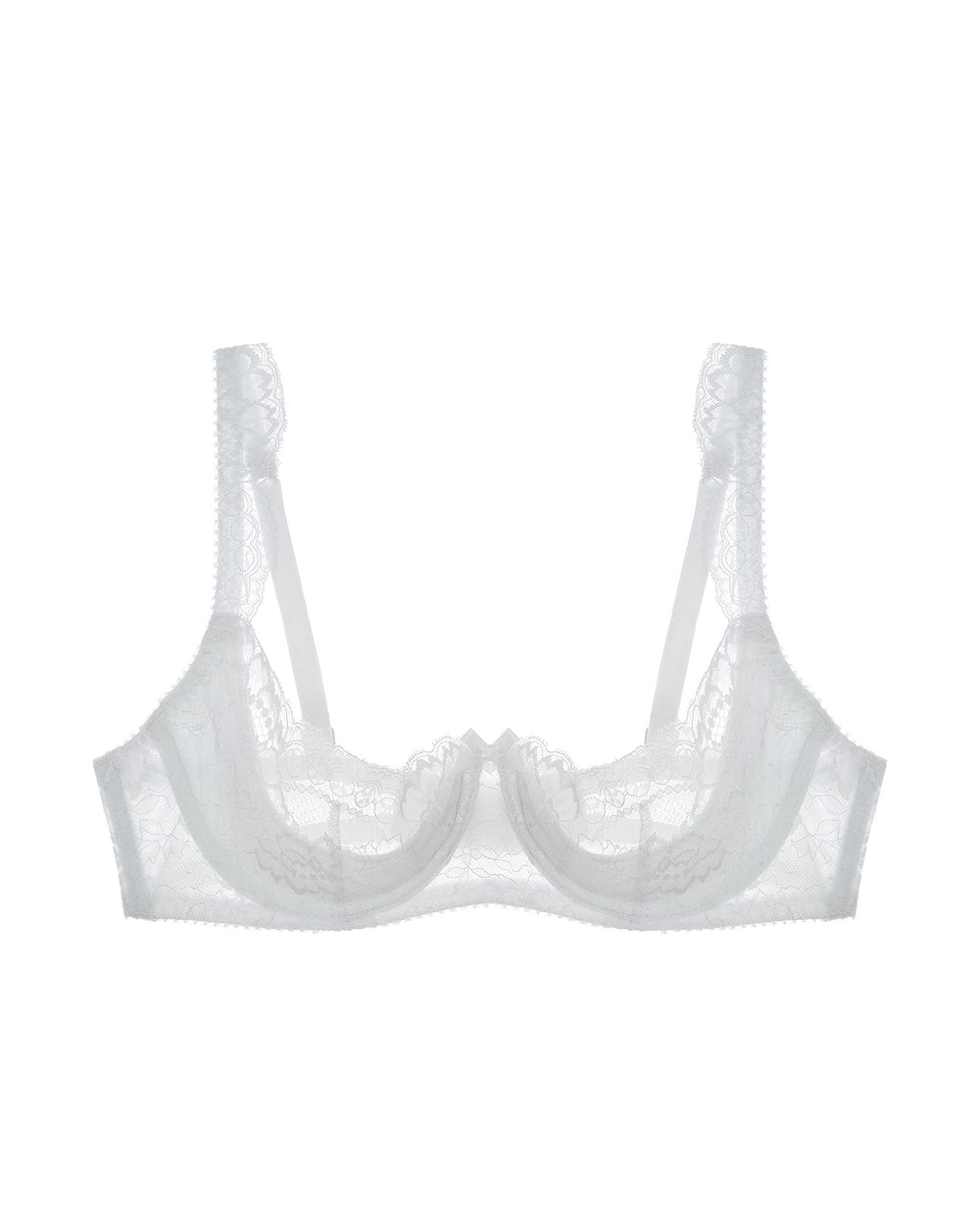 Journelle Isabel 1/4 Cup Bra in white