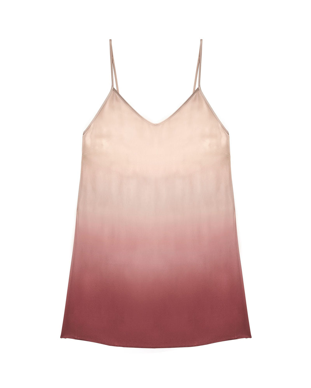 Journelle Celine Printed Low Back Slip in pink