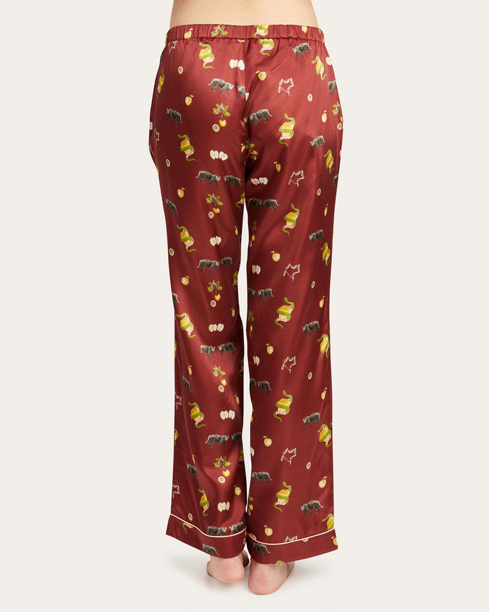 Morgan Lane Forbidden Fruit Chantal Pant in red