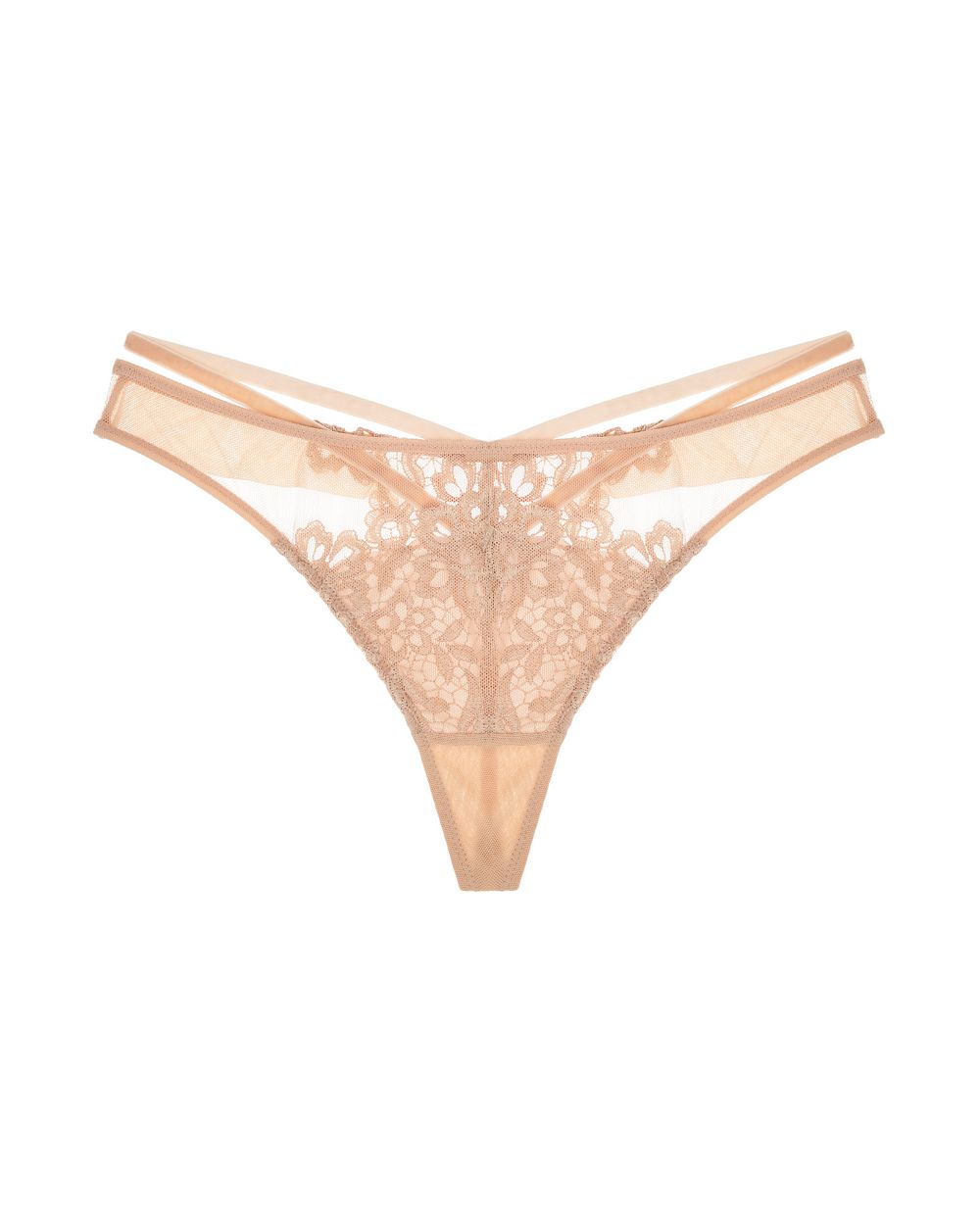 Dita Von Teese Dahlia G-String in beige