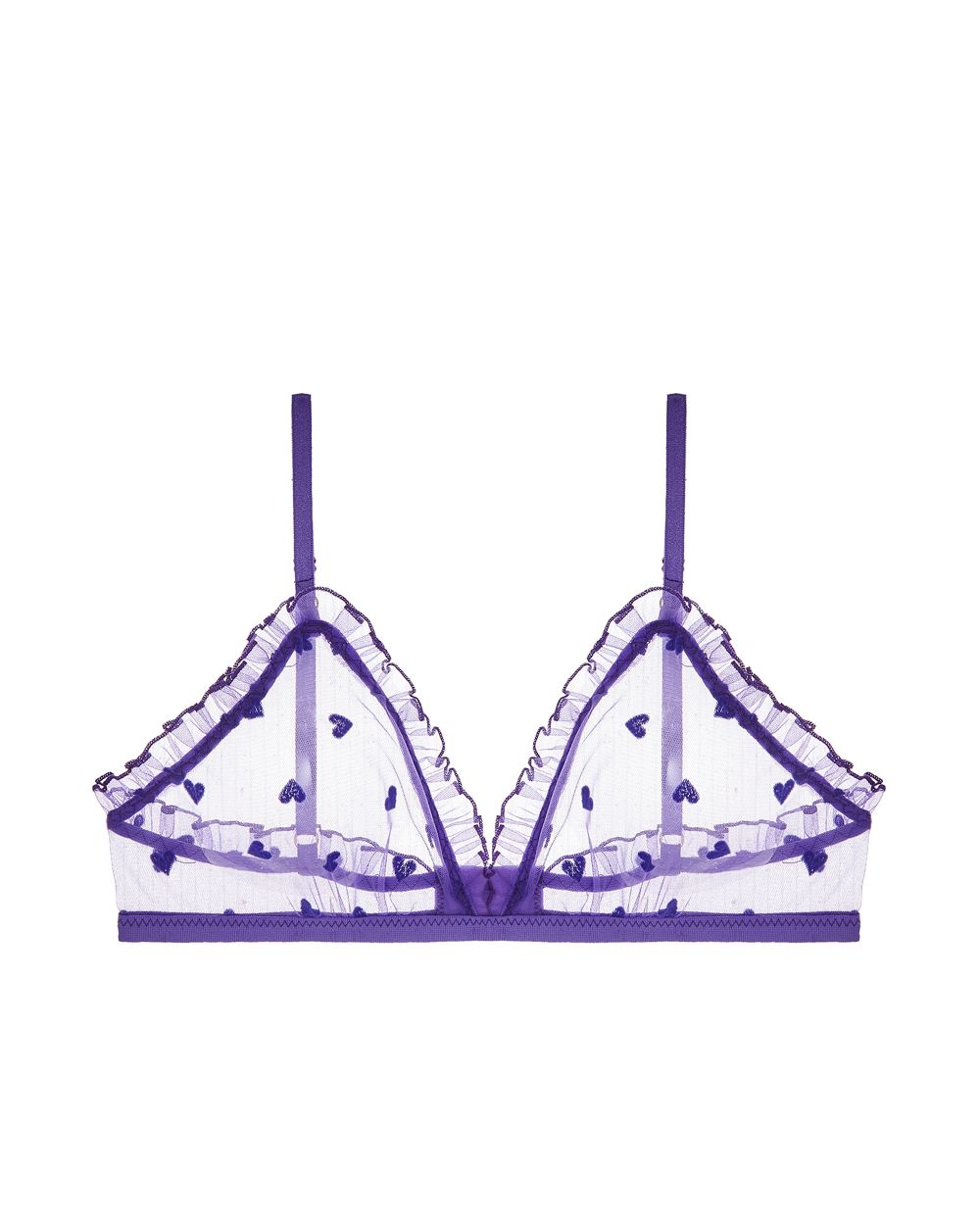 Le Petit Trou Amour Soft Bra in purple