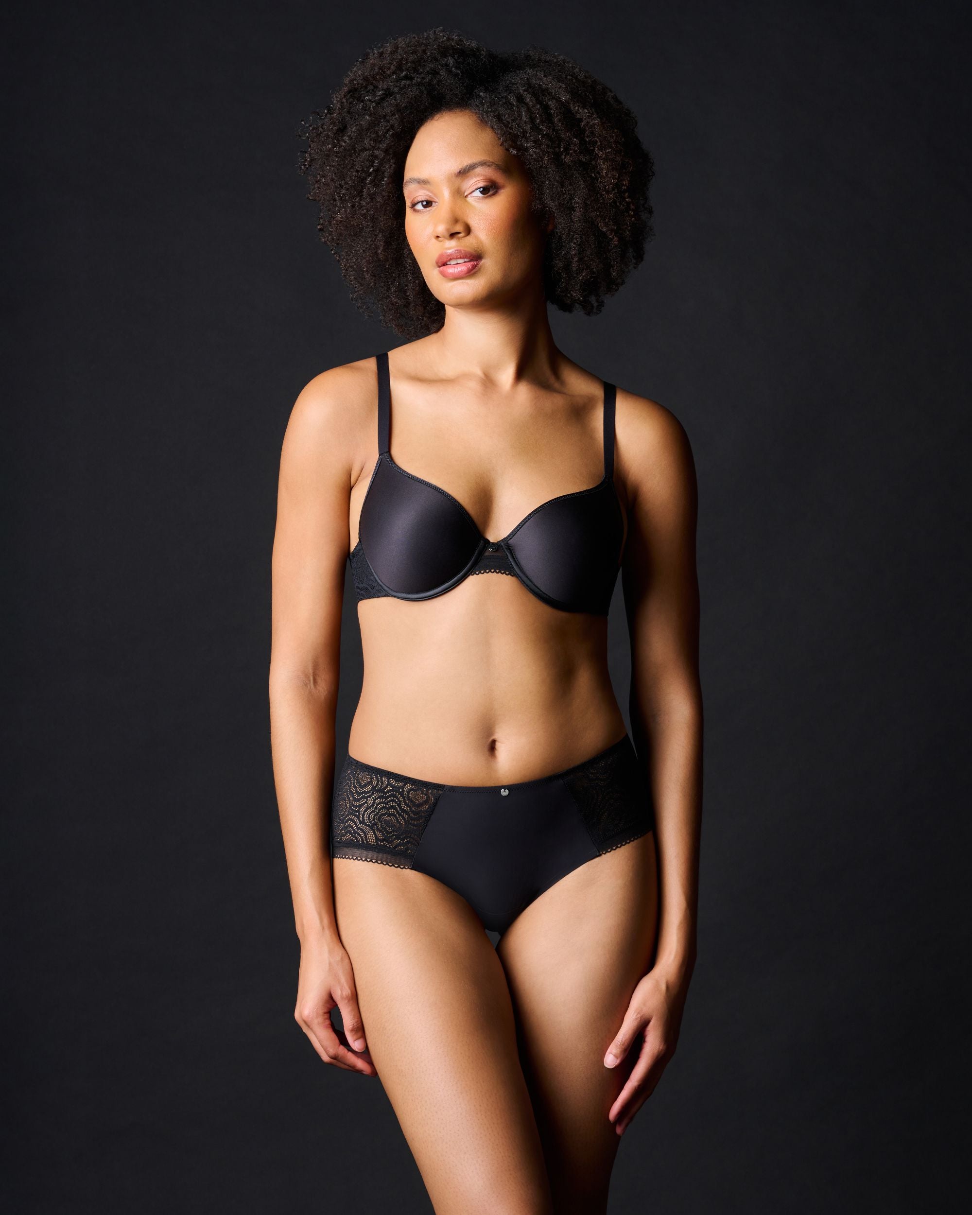 Chantelle C Jolie Hipster in black