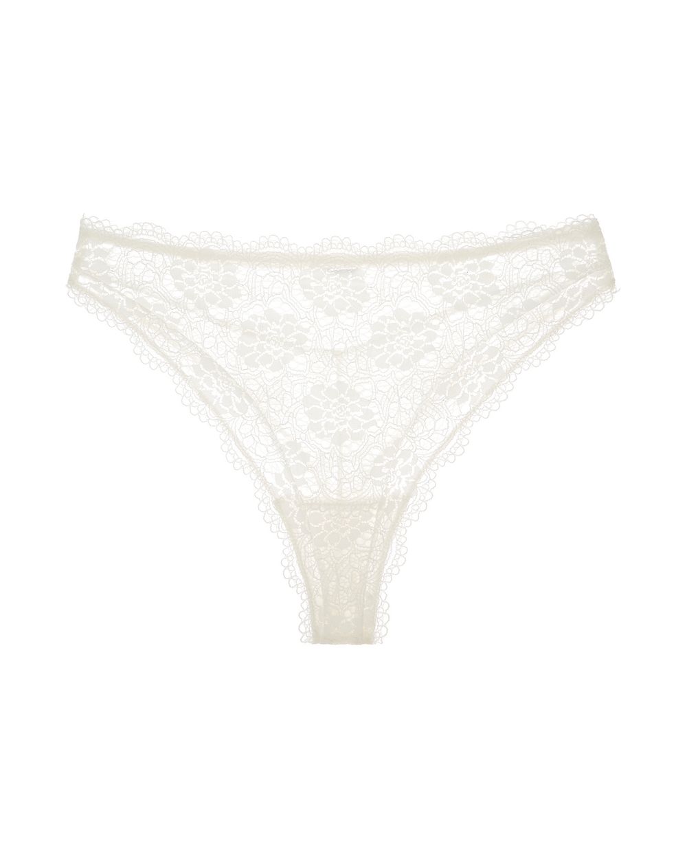 Else Peony Thong in white